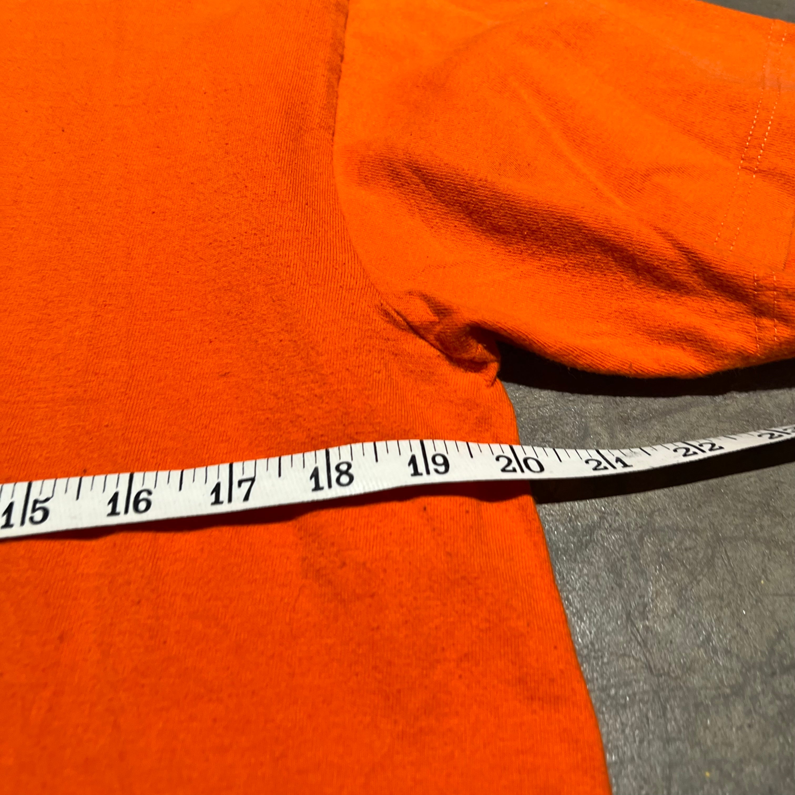 size medium - Vintage ' Orange M&M's ' tee