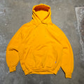 size xl - Vintage ' Russel Yellow Blank ' Hoodie