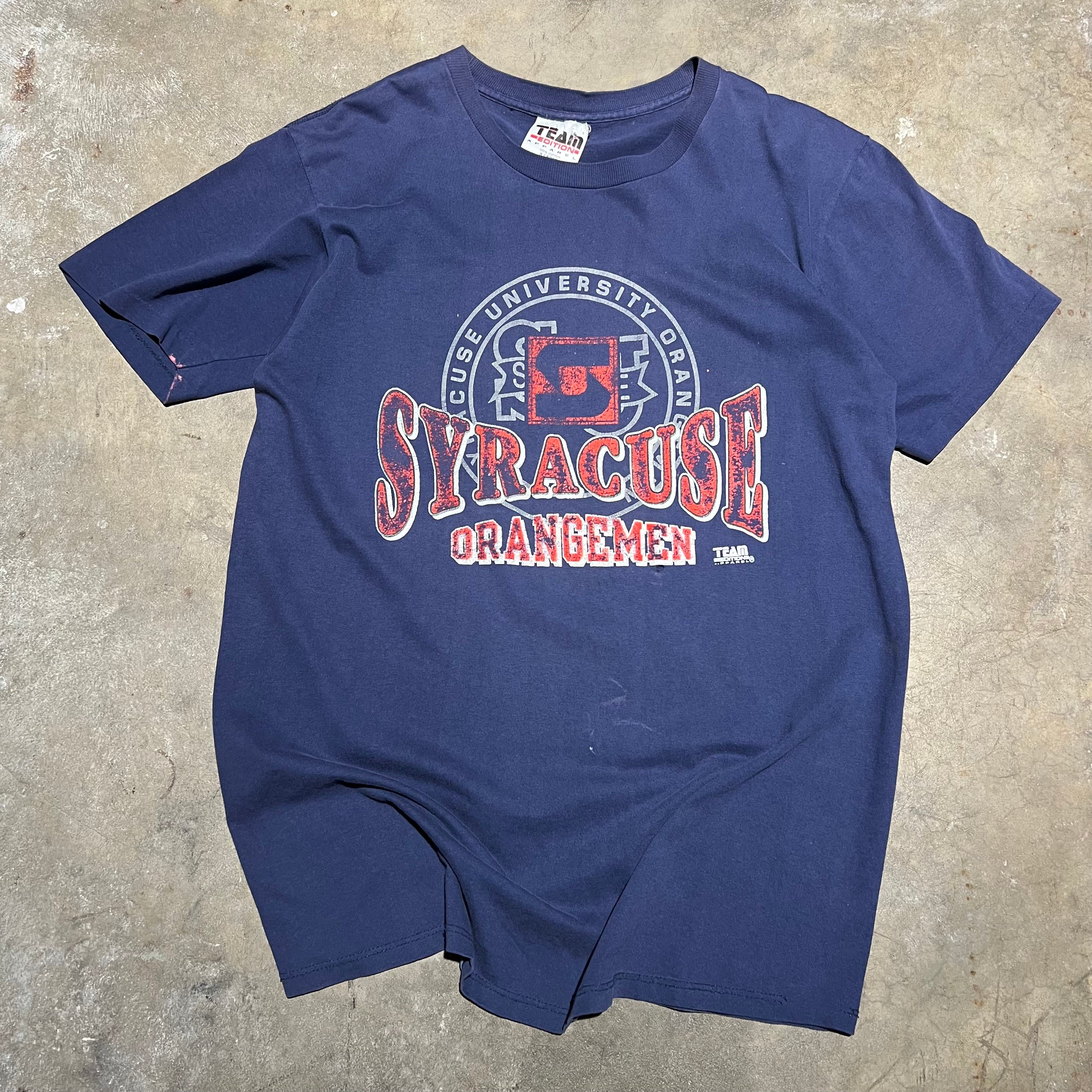 size xxl - Vintage ' Syracuse Orangemen ' tee