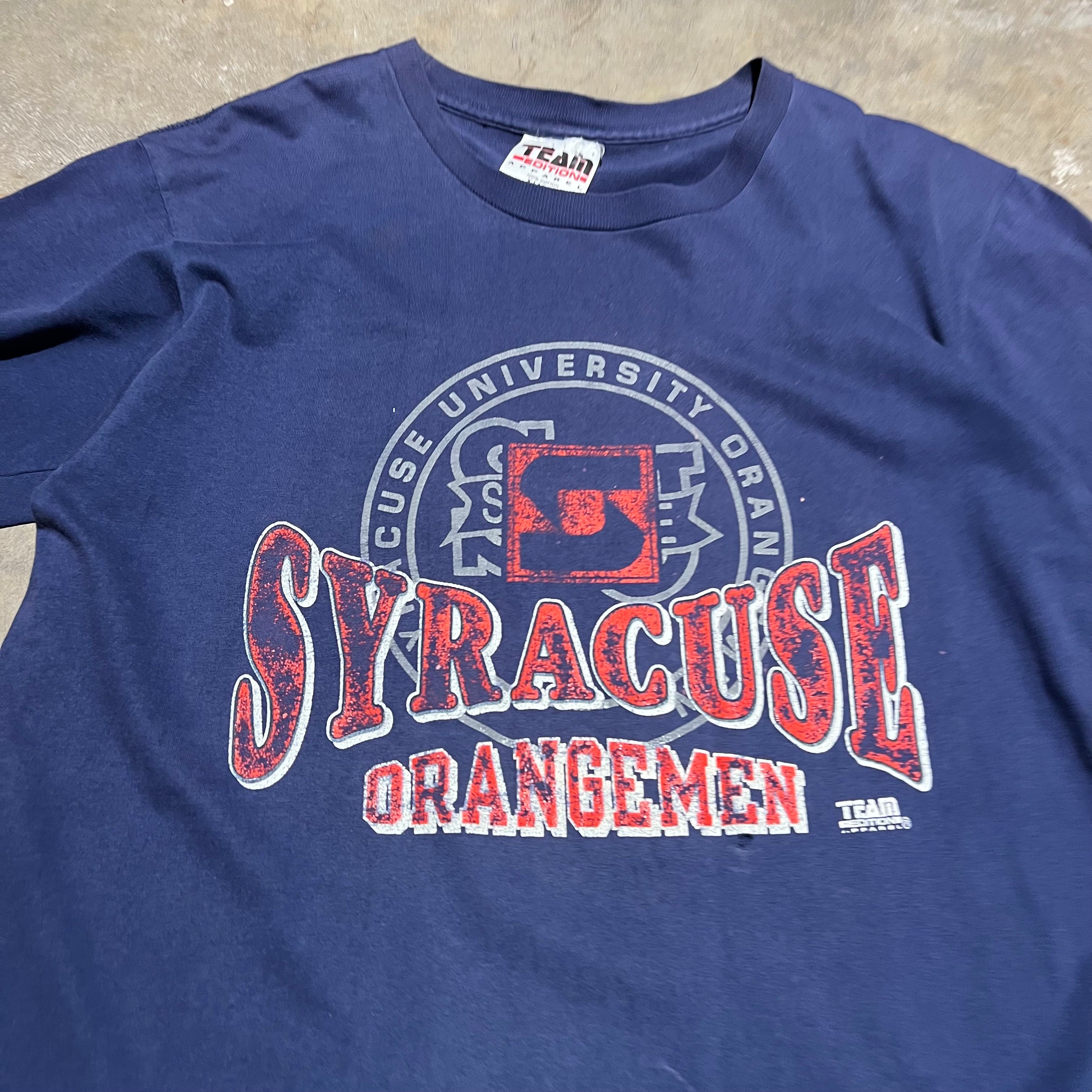 size xxl - Vintage ' Syracuse Orangemen ' tee