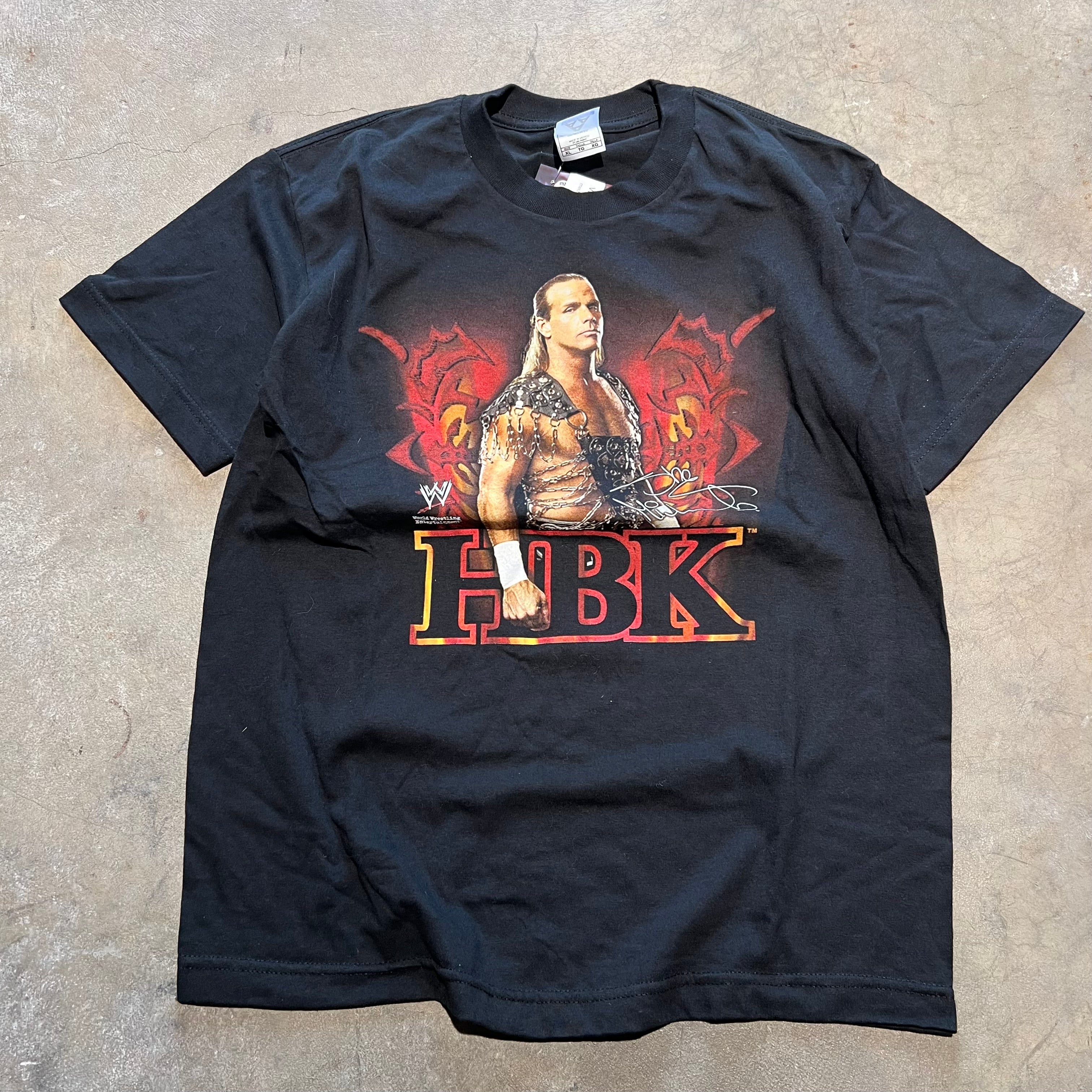 size medium - Vintage ' HBK Wrestling ' tee