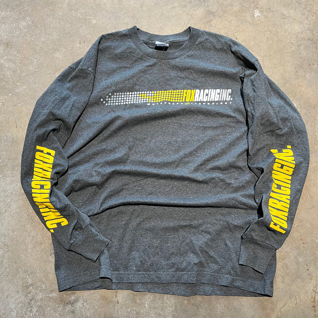 size large - Vintage ' Fox Racing ' tee