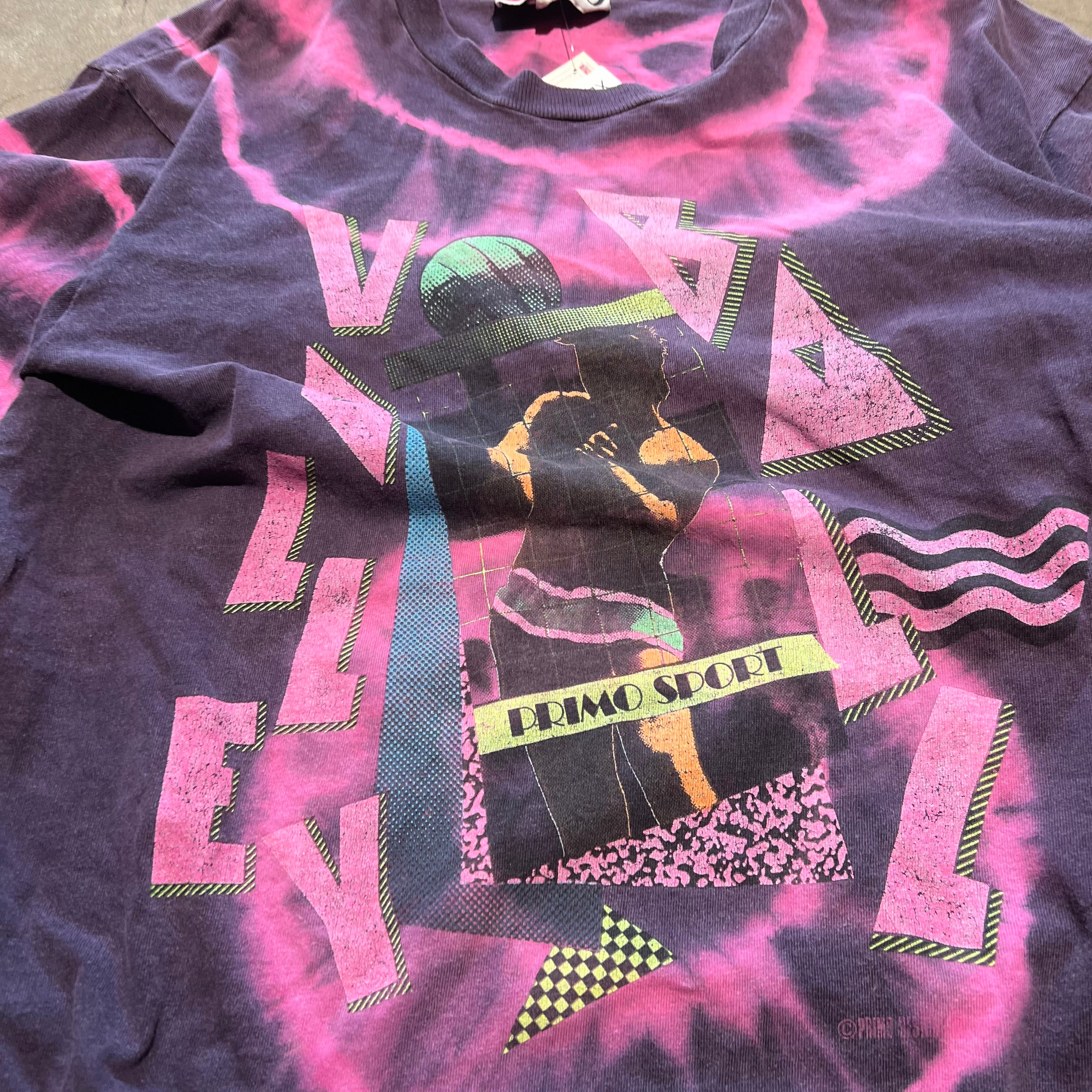 size xl - Vintage ' Primo Sport Volley Ball ' tee