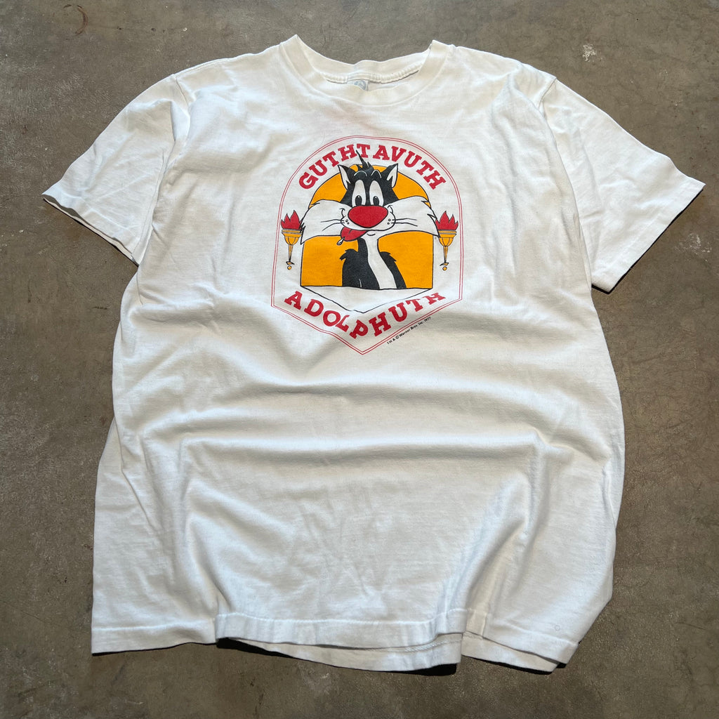 size xl - Vintage ' 80's Sylvester Warner Bros Guthavuth Adolphuth ' tee