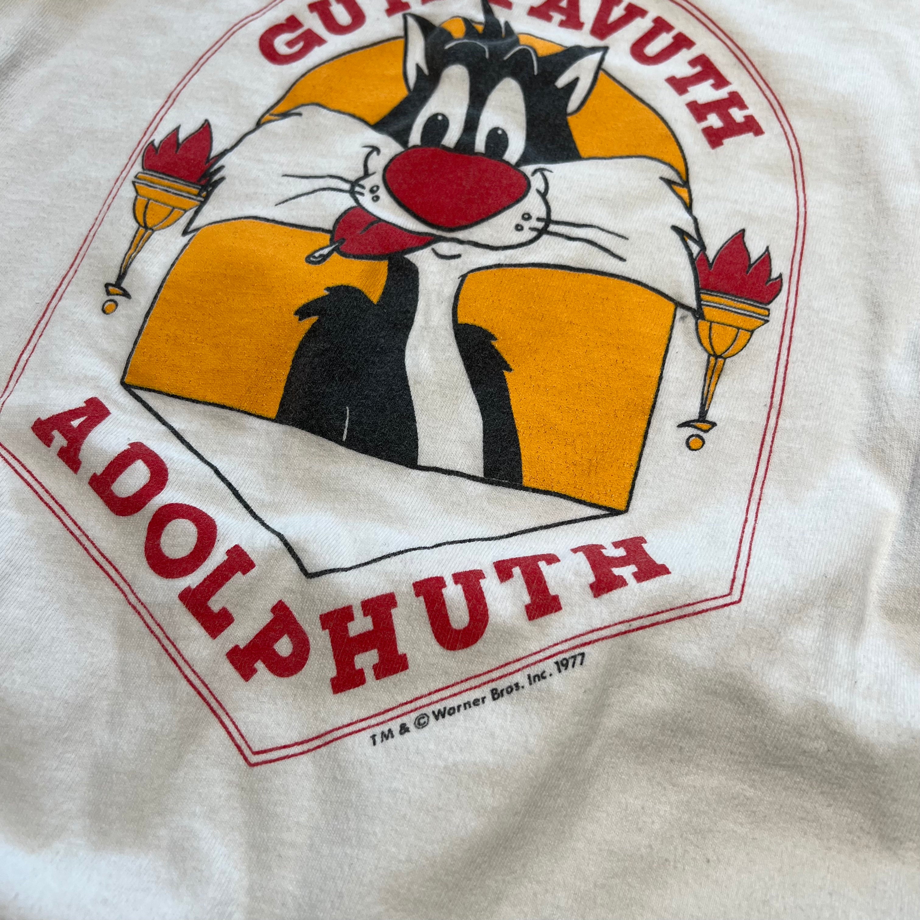 size xl - Vintage ' 80's Sylvester Warner Bros Guthavuth Adolphuth ' tee