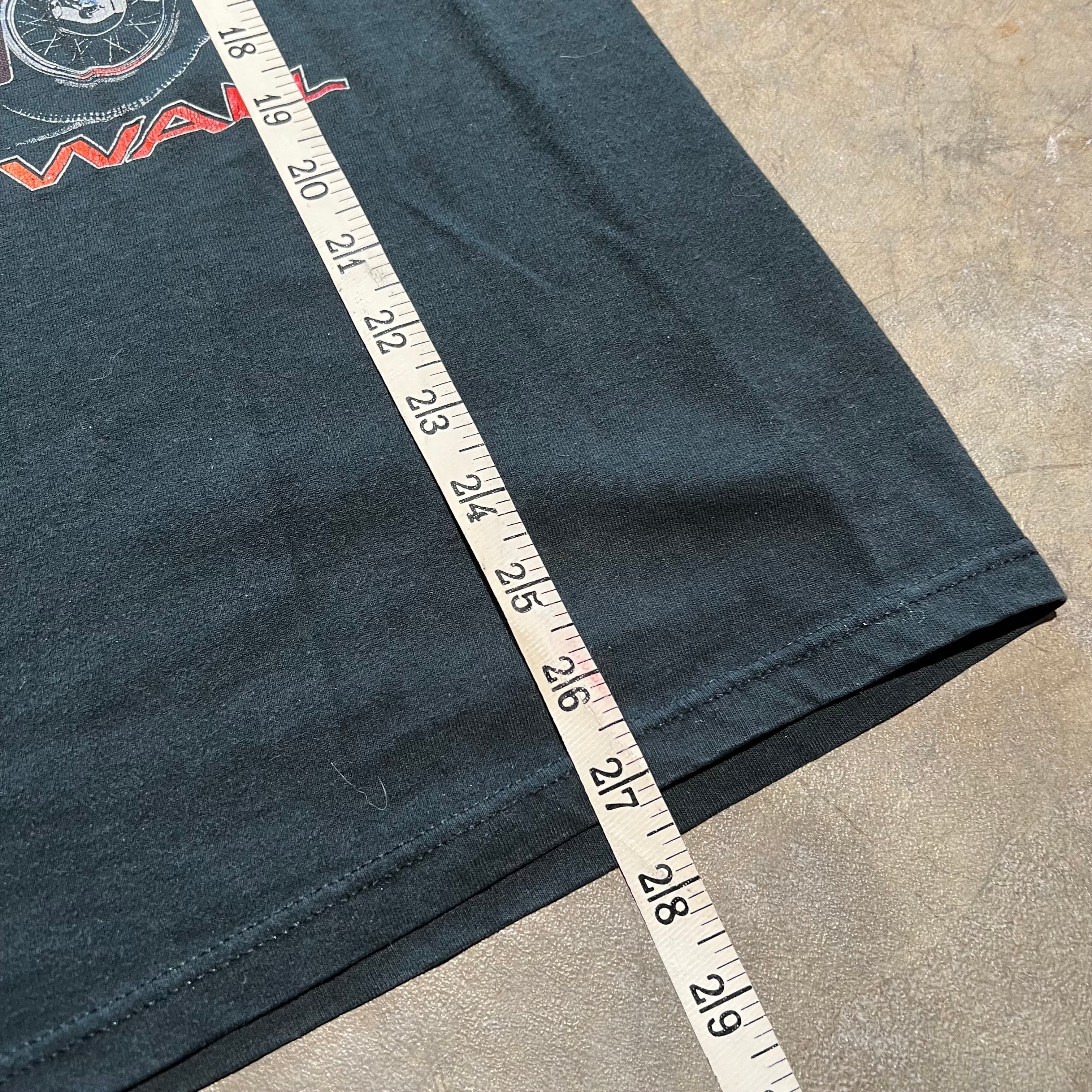 size large - Vintage ' Rolling thunder ride to the wall ' tee