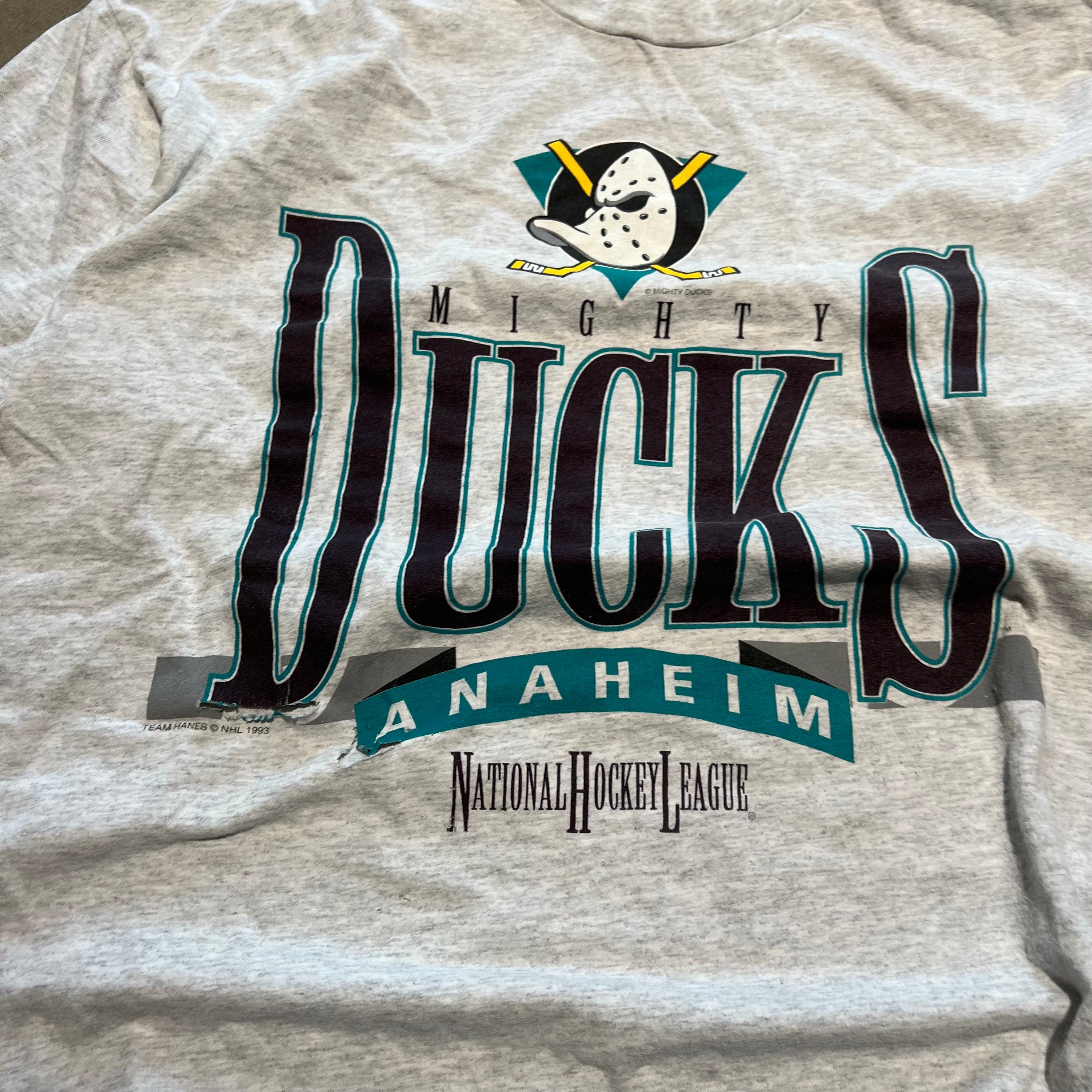 size xl - Vintage ' 1993 Mighty Ducks ' tee