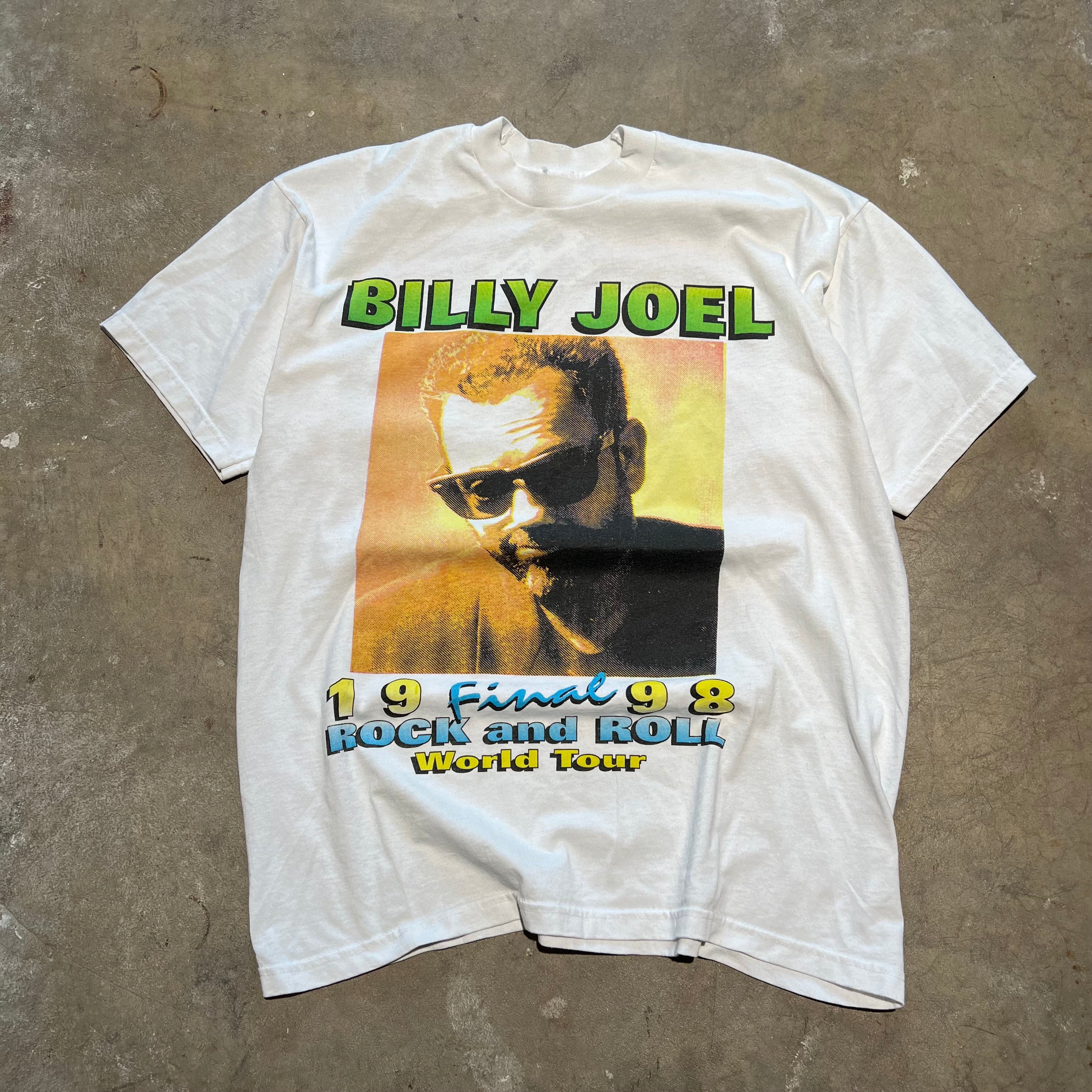 size xl - v ' 1998 Billy Joel Final rock and roll world tour ' tee