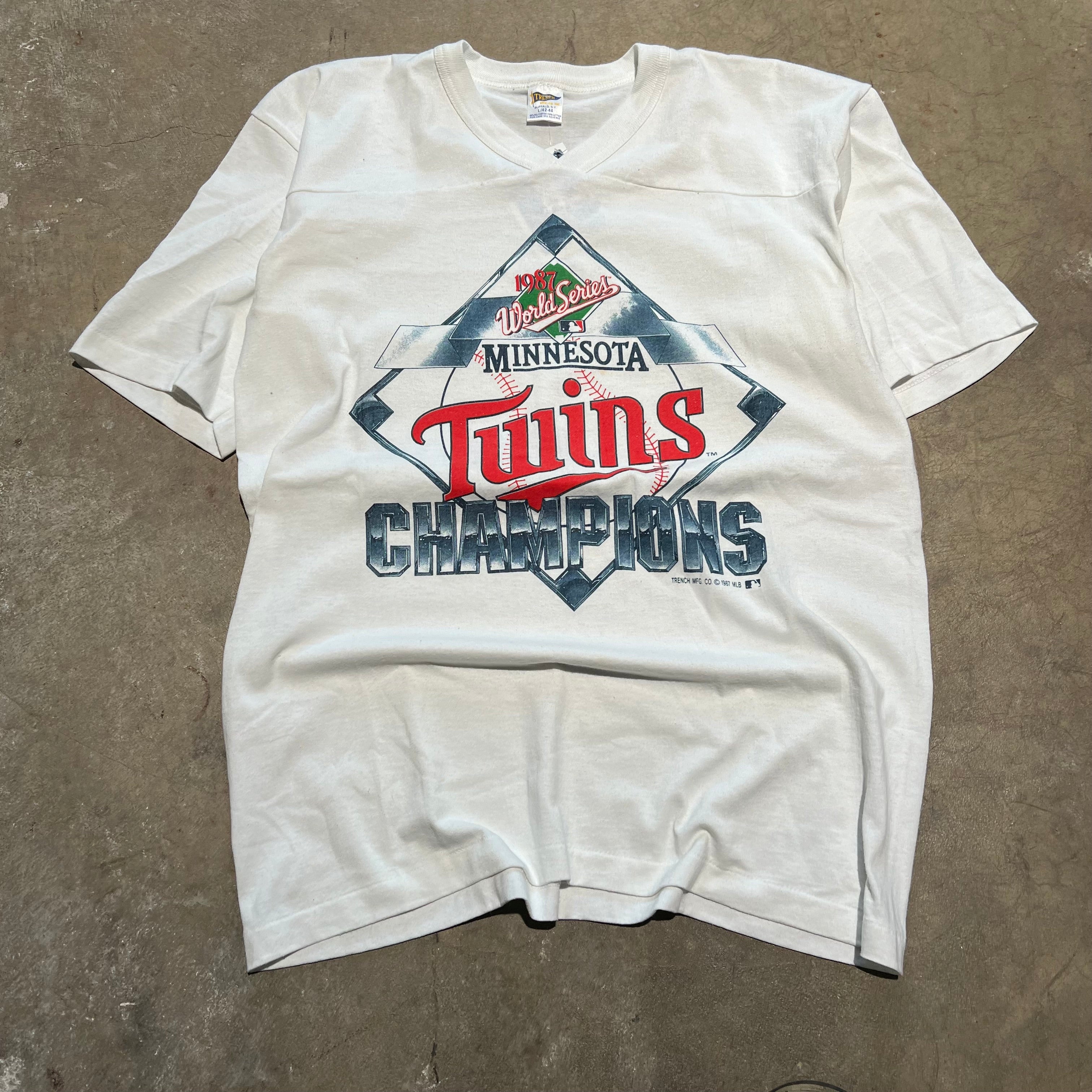 size large - Vintage ' 1998 Minnesota Twins Champions ' tee