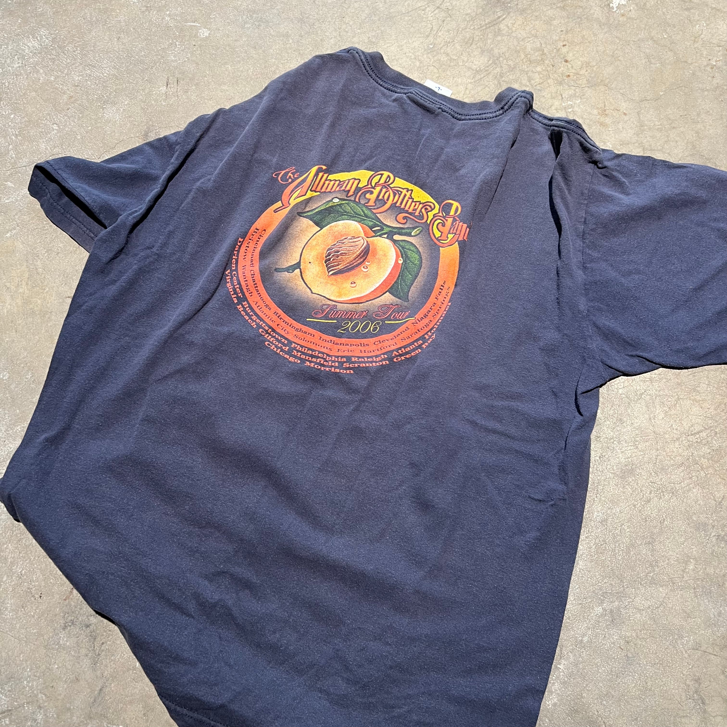 size large - Vintage ' 2006 The Allman Brother Band summer tour ' tee