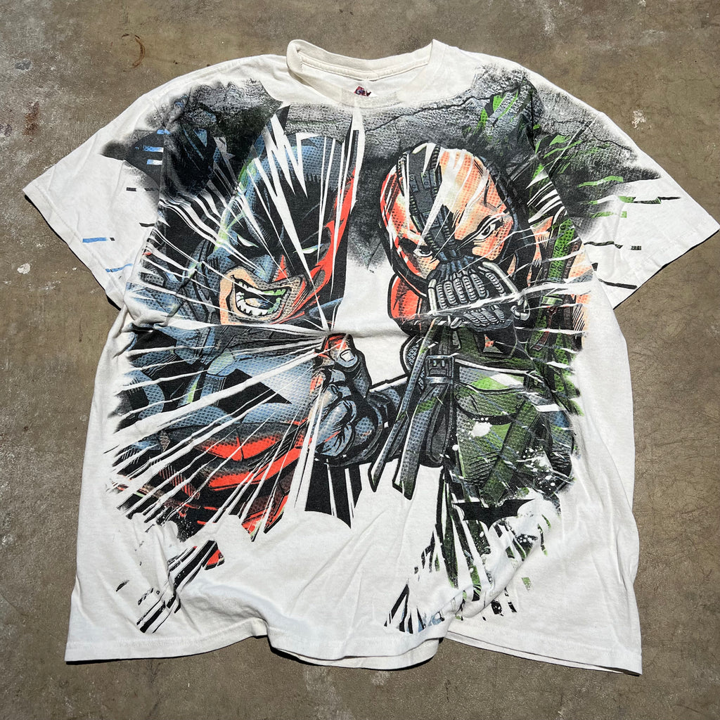 size large - Vintage ' bane and Batman ' tee