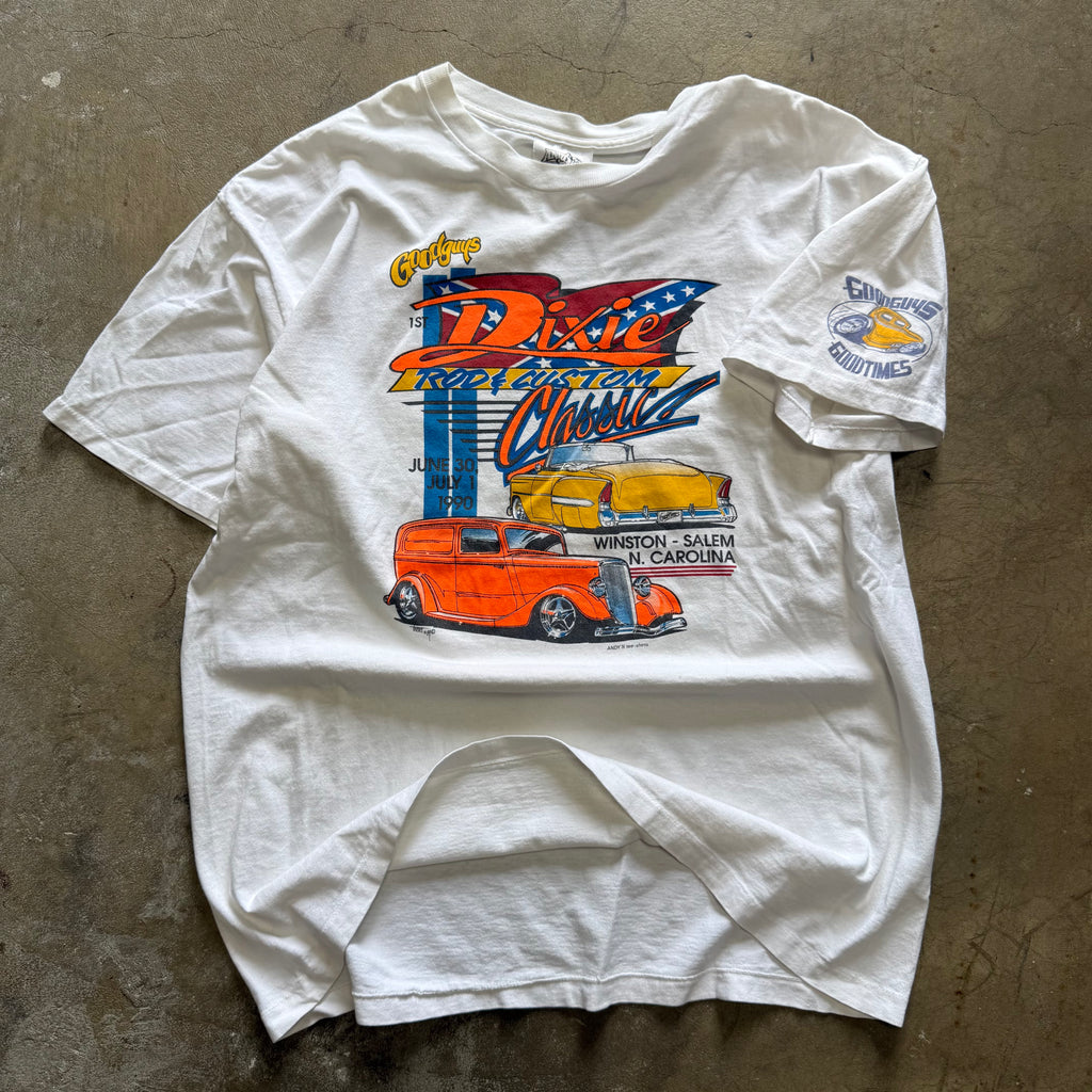 size xl vintage ' dixie racing  ' tee