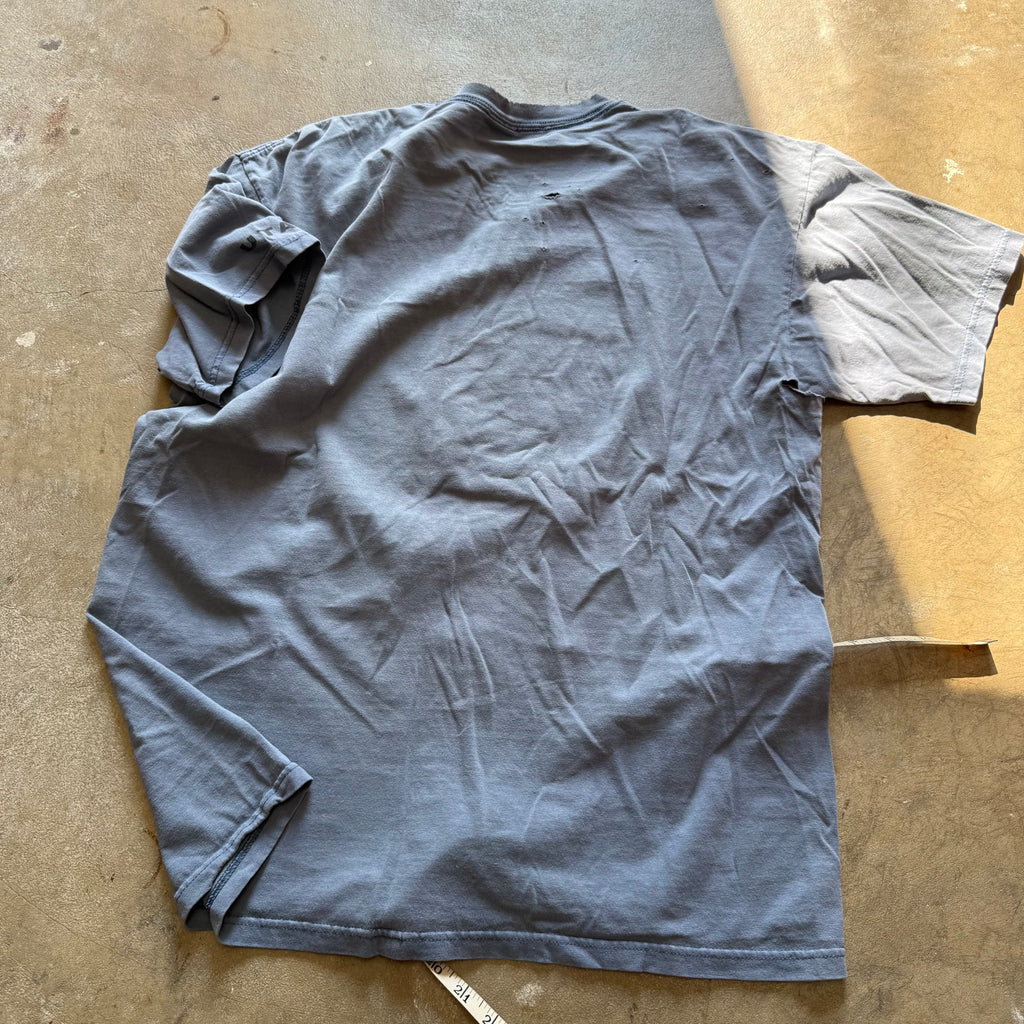 size large - vintage ' distressed eagle ' tee