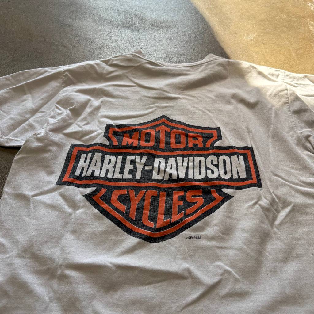 size XL - Vintage ' 1992 Tazz Harley Davidson Me Like Harley ' tee