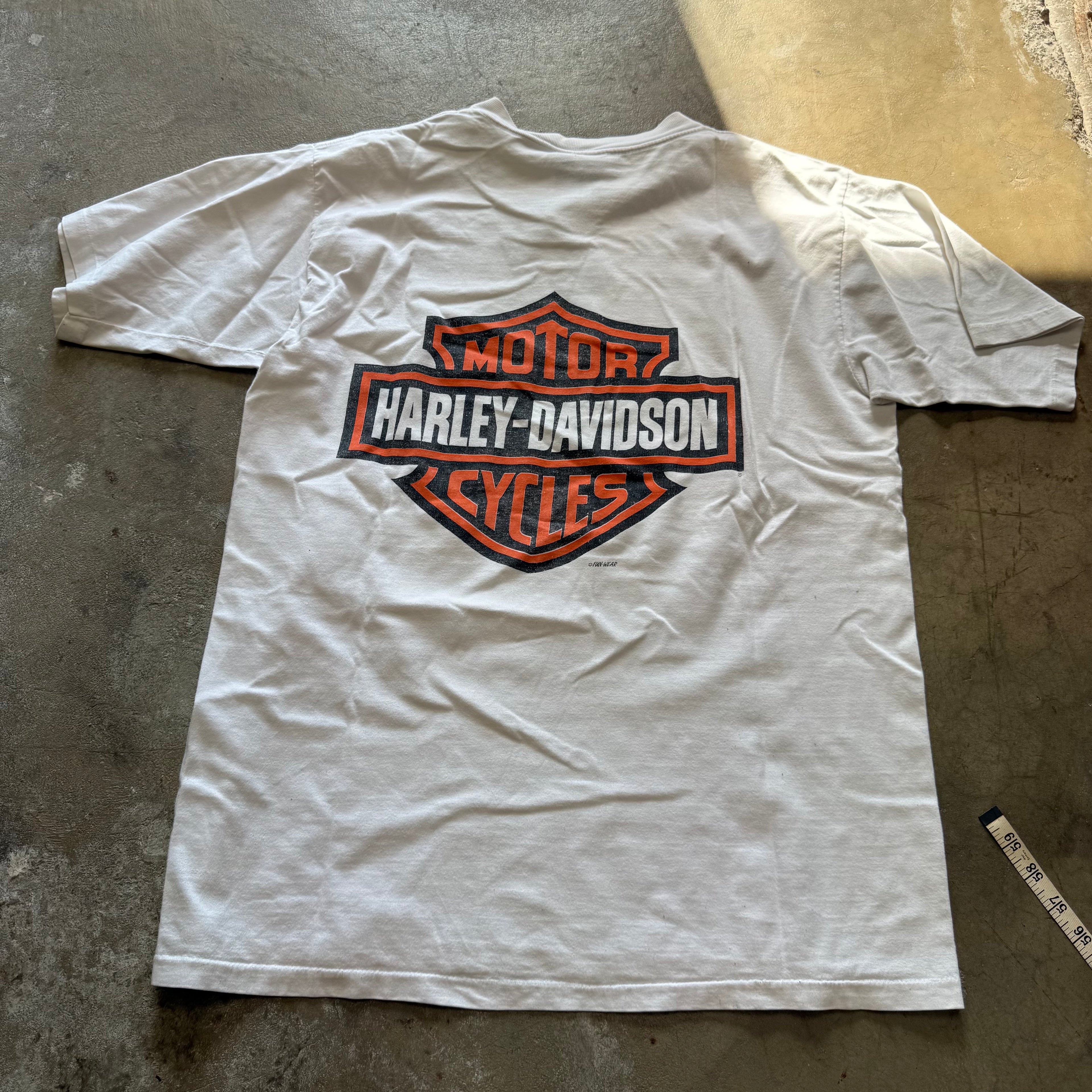 size XL - Vintage ' 1992 Tazz Harley Davidson Me Like Harley ' tee