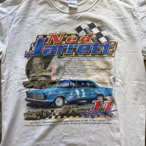 Size Large - Vintage ' Nascar Ned Jarrett Racing ' Tee