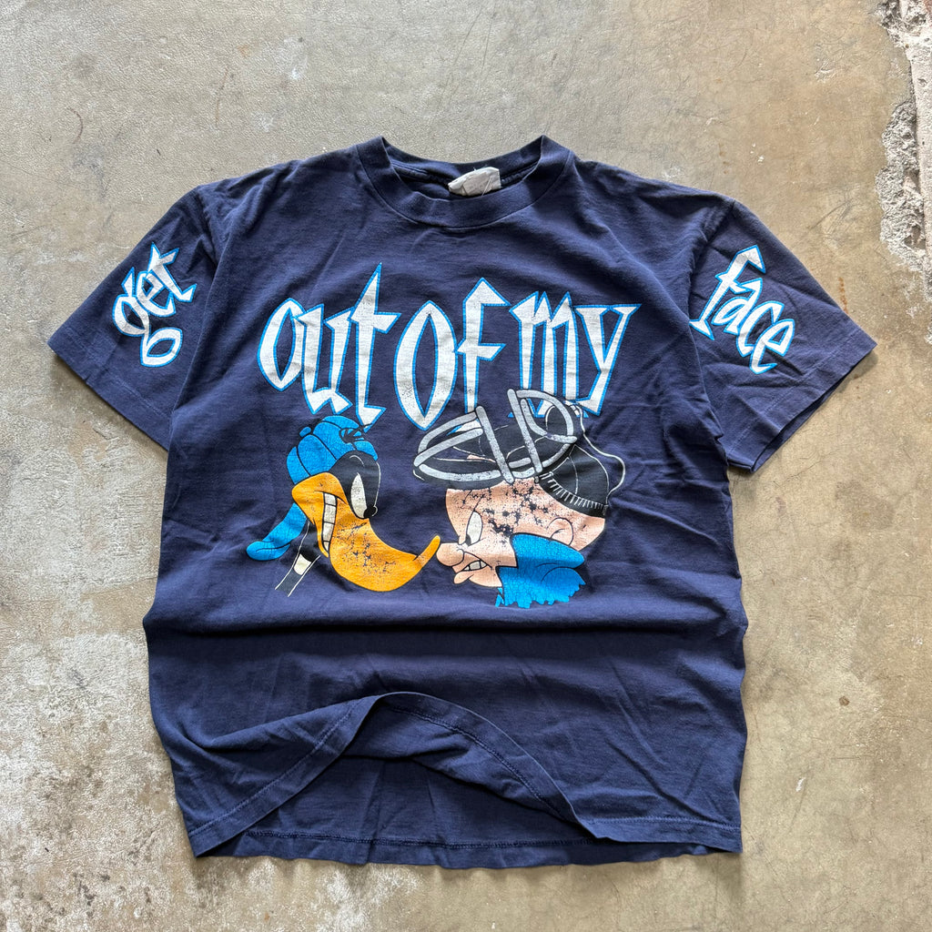 size large - Vintage Looney Tunes Get Outa My face tee