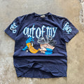size large - Vintage Looney Tunes Get Outa My face tee