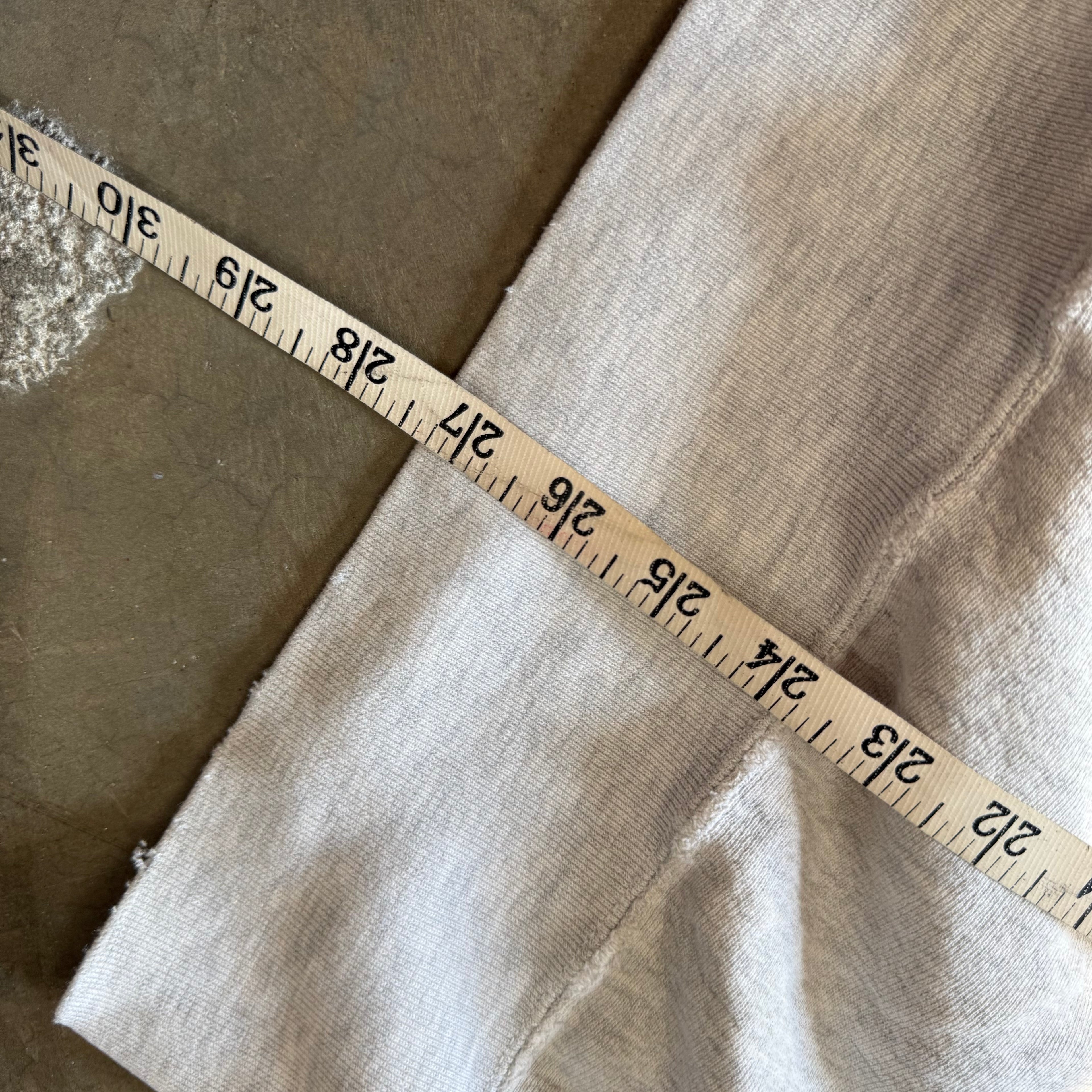 size xxl - Vintage Duke College Spellout Reverse Weave Crewneck