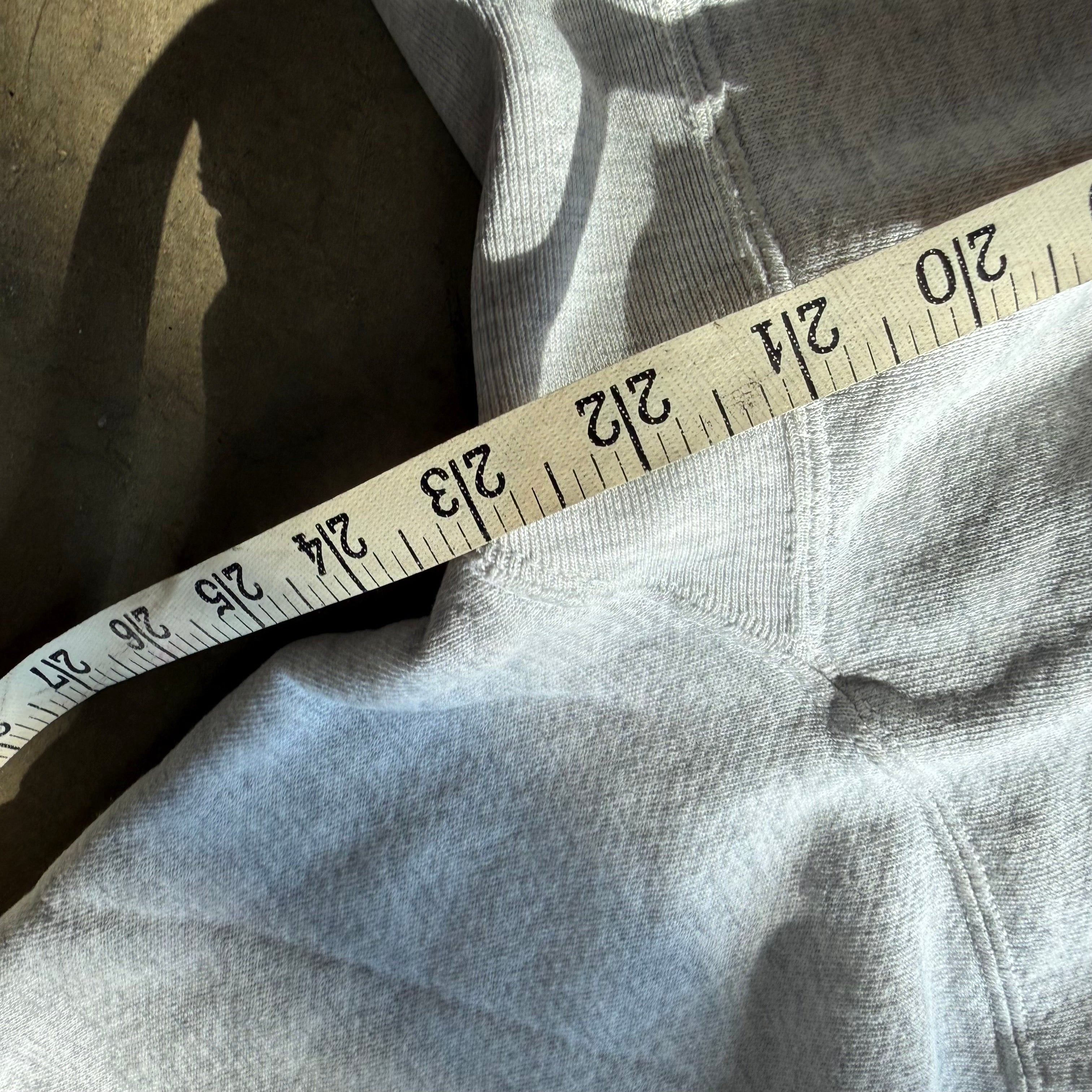 size xxl - Vintage Duke College Spellout Reverse Weave Crewneck