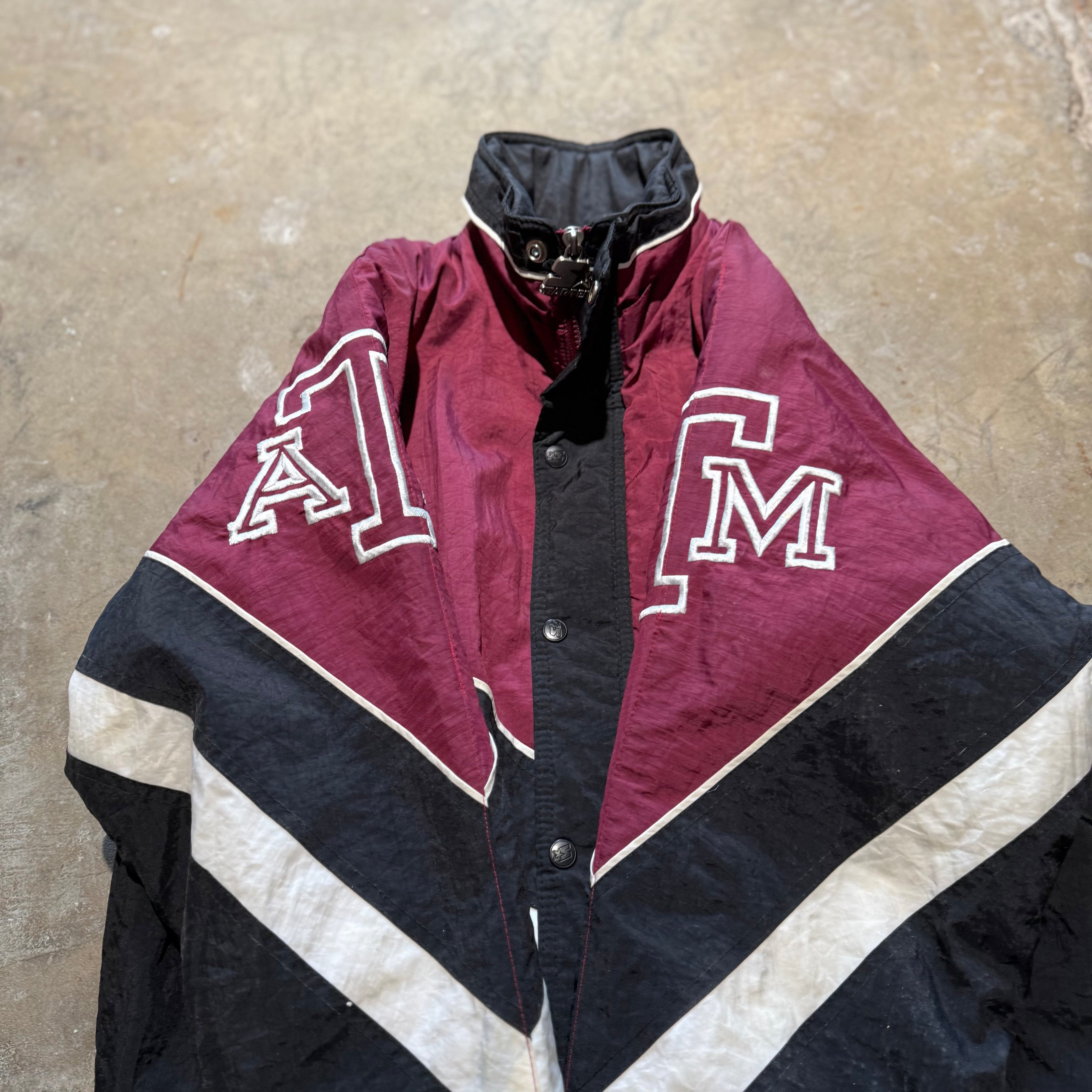 size small - Vintage ' Texas A&M Starter Jacket '