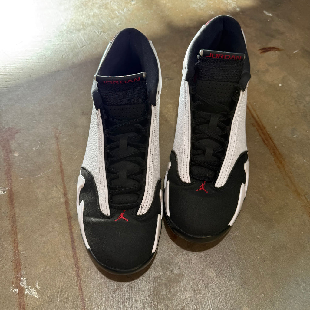 size 10 - Jordan 14 Retro ' Black Toe 2024 '