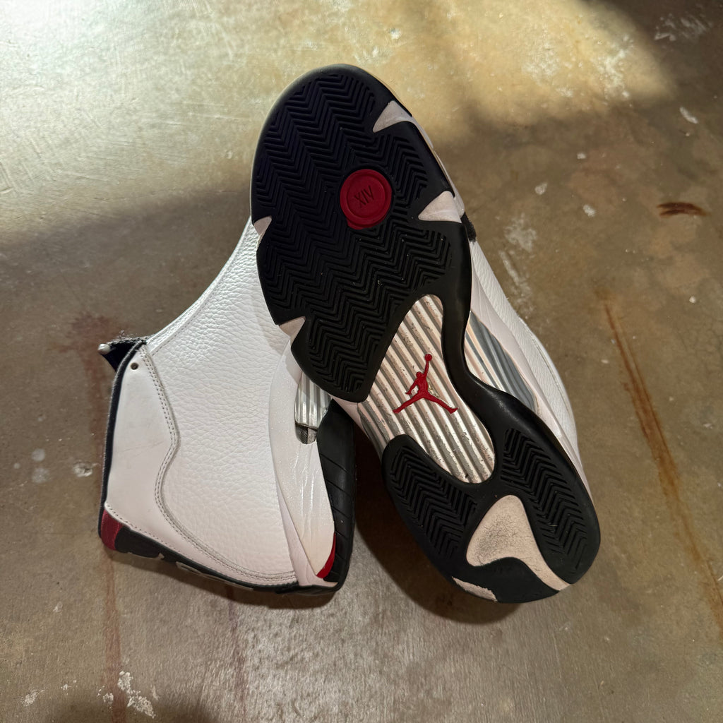 size 10 - Jordan 14 Retro ' Black Toe 2024 '
