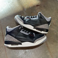size 10 - Jordan 3 Retro ' Black Cement 2024 '