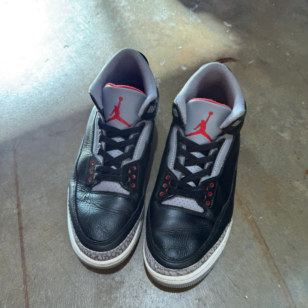 size 10 - Jordan 3 Retro ' Black Cement 2024 '