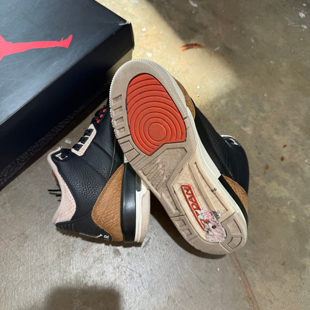 size 5.5y - Jordan 3 Retro ' Desert Elephant '