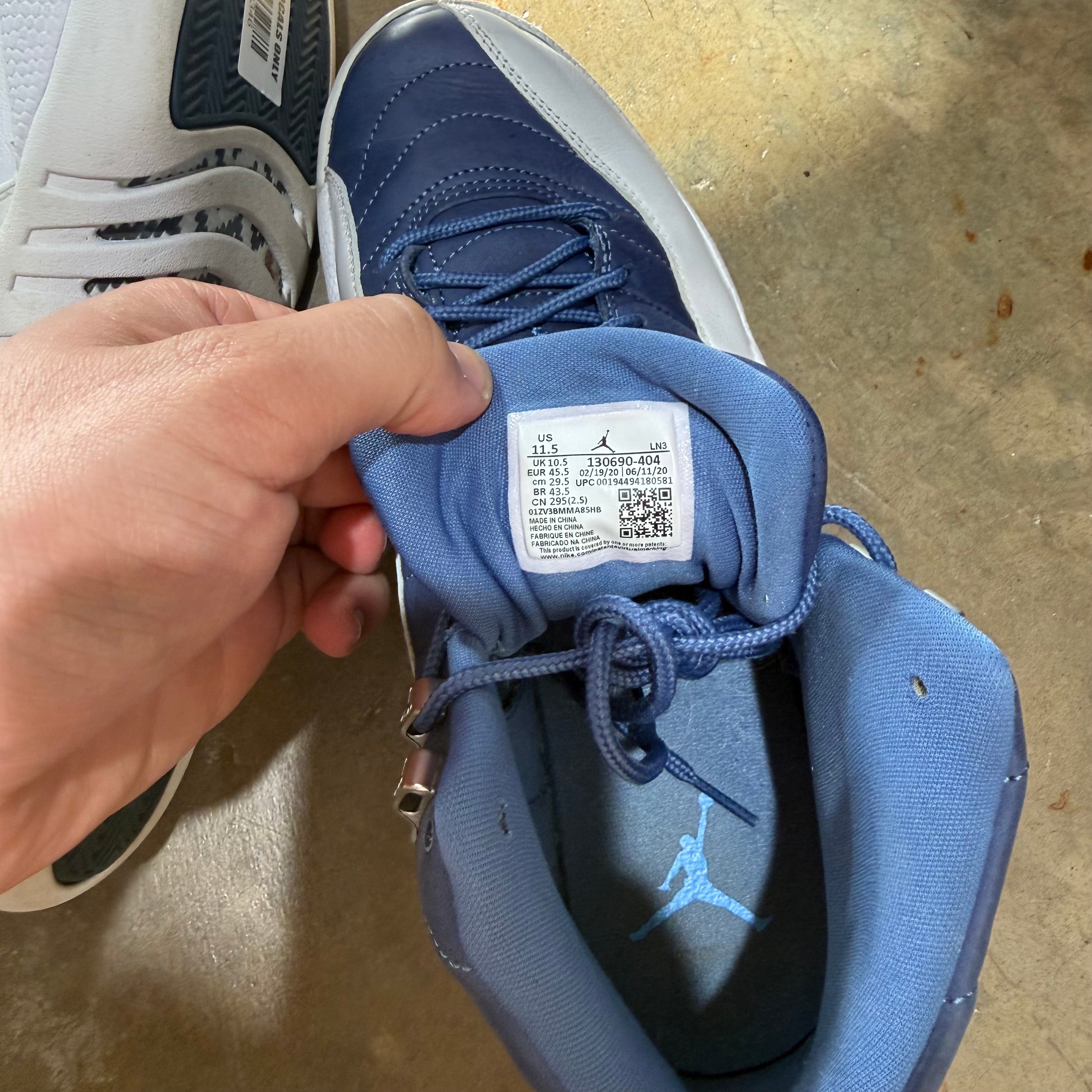size 11.5 - Jordan 12 Retro ' Indigo '