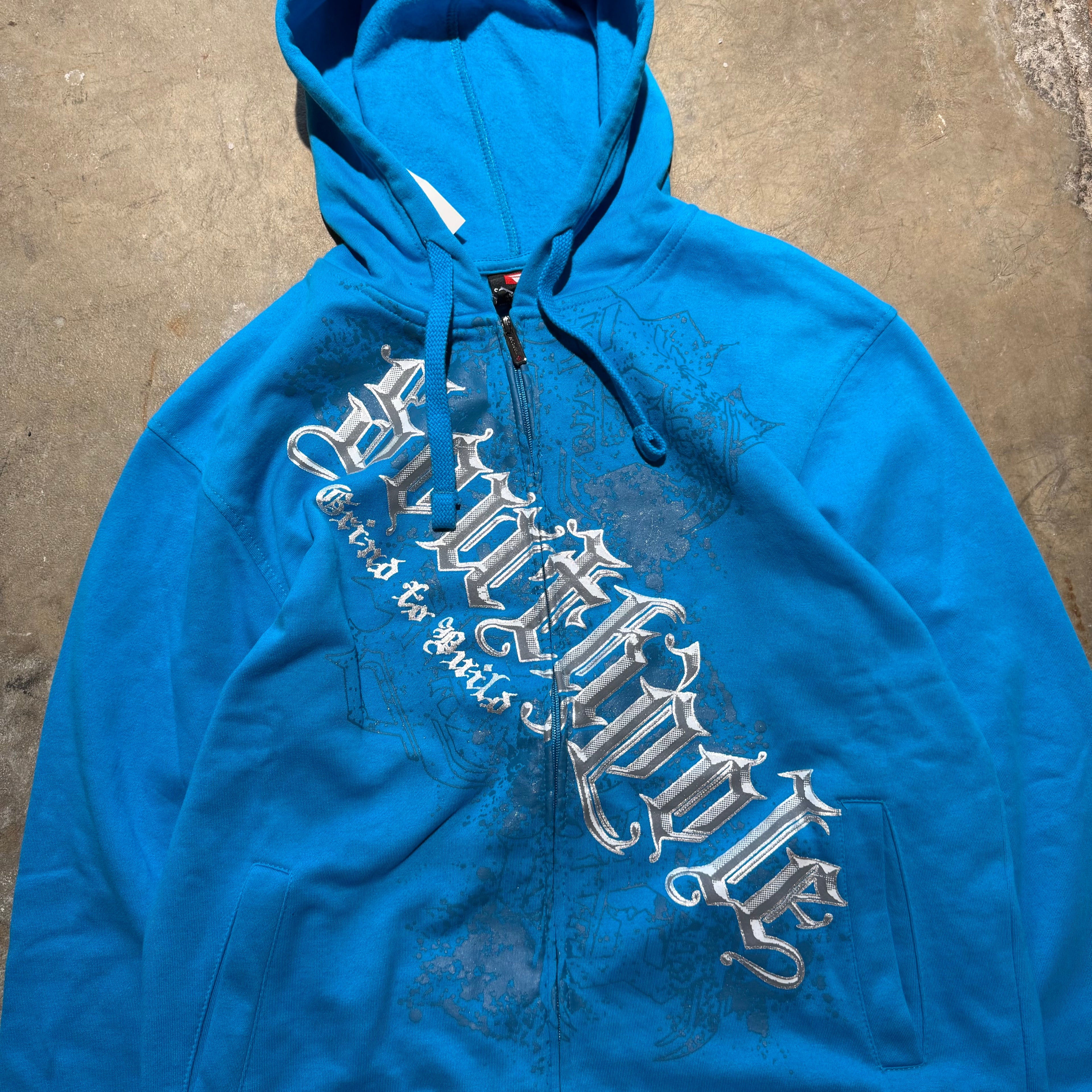Size XL - Vintage ' Southpole ' Zip up Hoodie