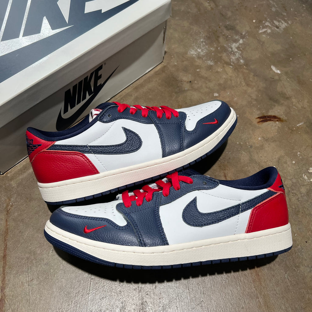 size 9.5 - Jordan 1 Low Retro ' Howard University '