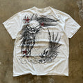 size large - Vintage Skull star ' tee