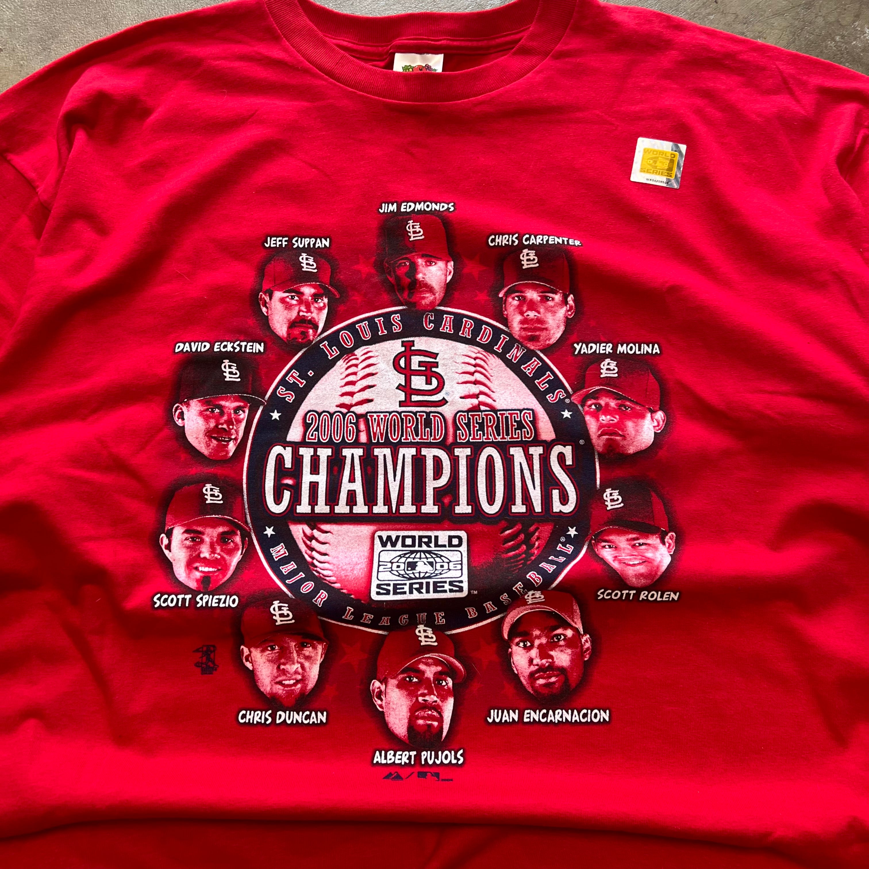 size xxl - Vintage 2006 World series Cardinals tee