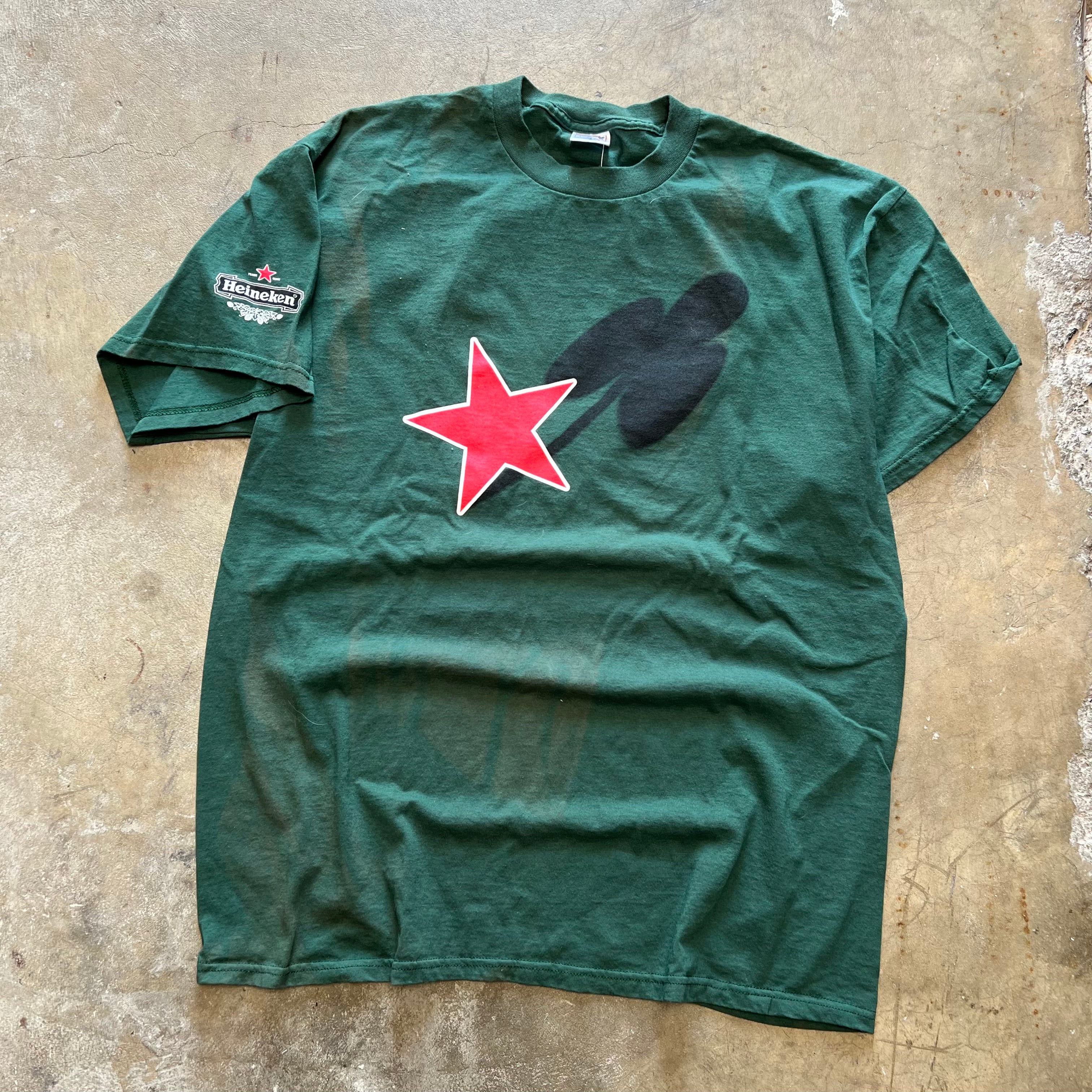 size xl - Vintage ' Heineken Irish ' tee