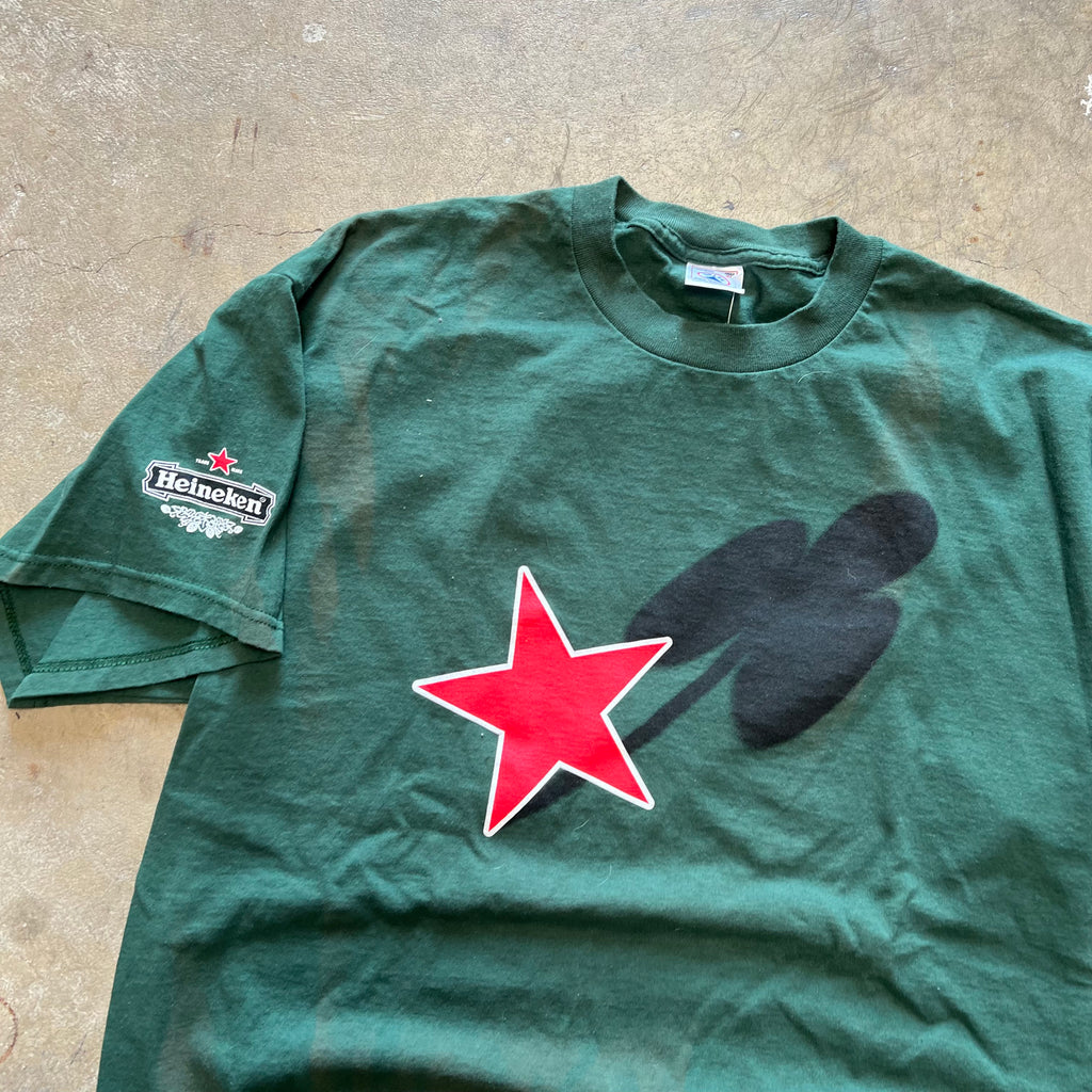 size xl - Vintage ' Heineken Irish ' tee