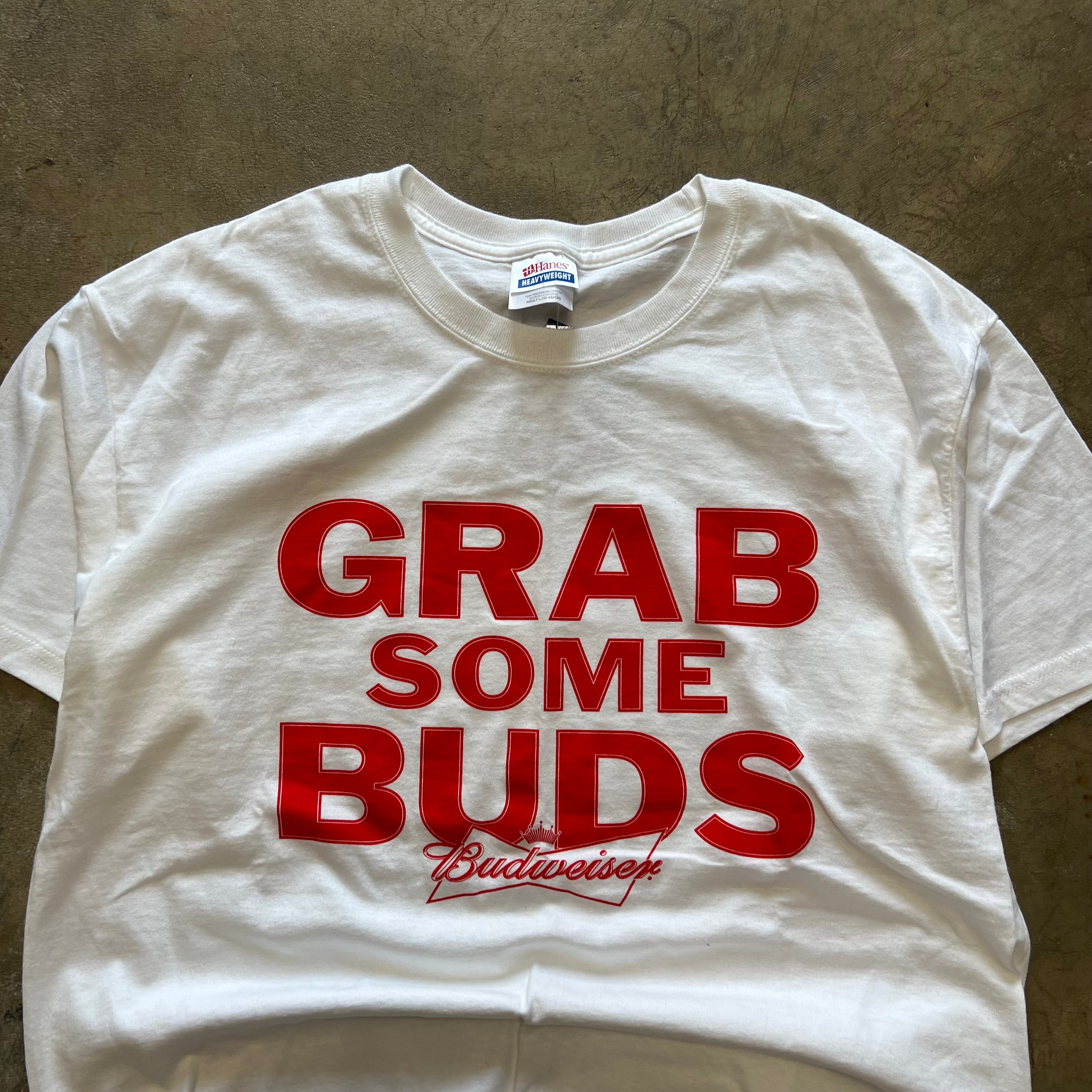 size large - Vintage Grab some Buds Budweiser ' tee
