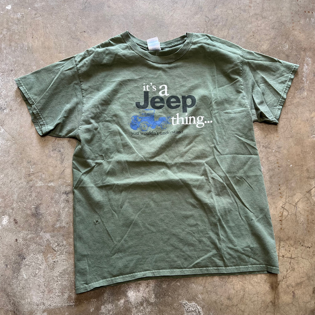 size large - Vintage its a Jeep Thing Tee