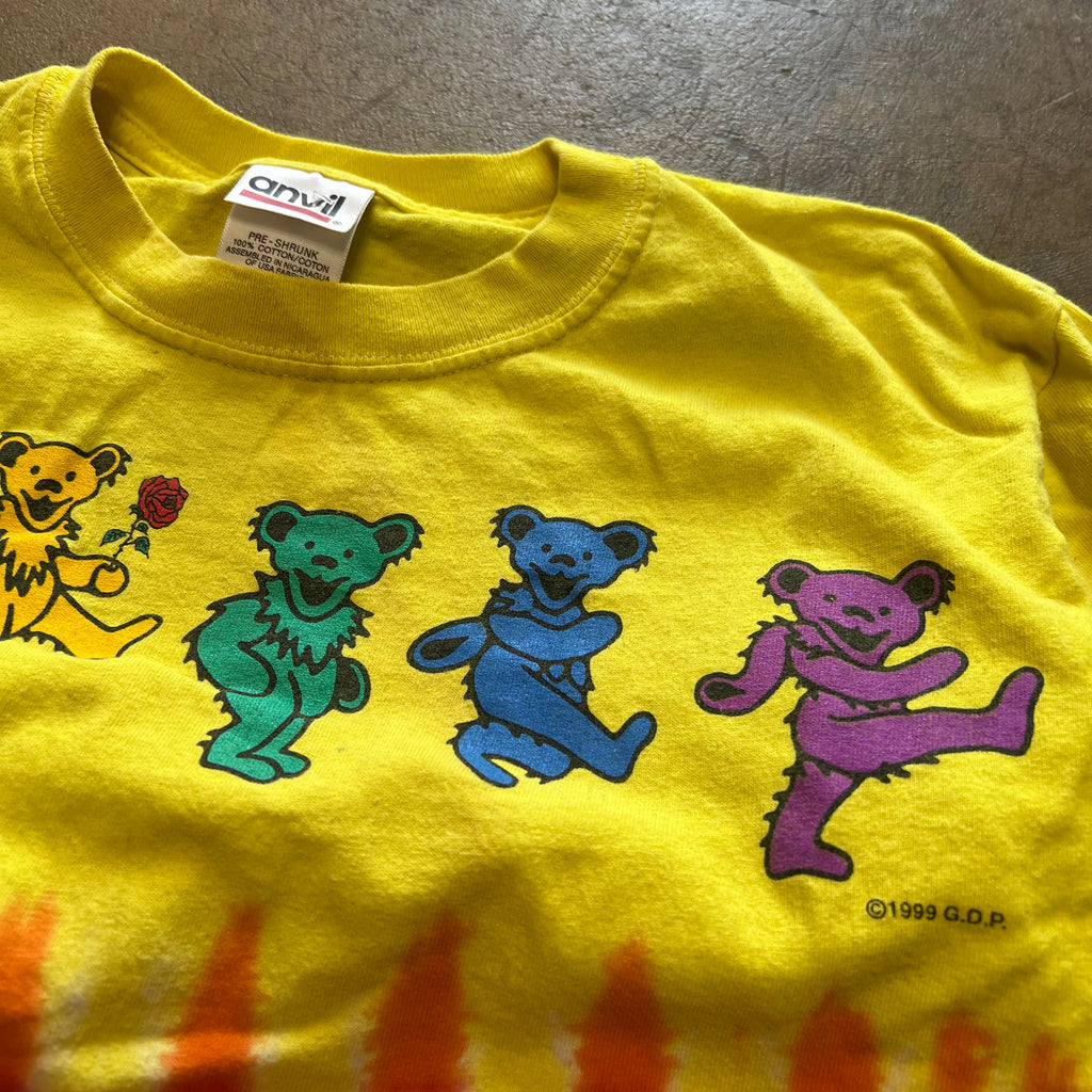 size xsmall - Vintage 1999 Grateful Dead Bears Tye die ' tee