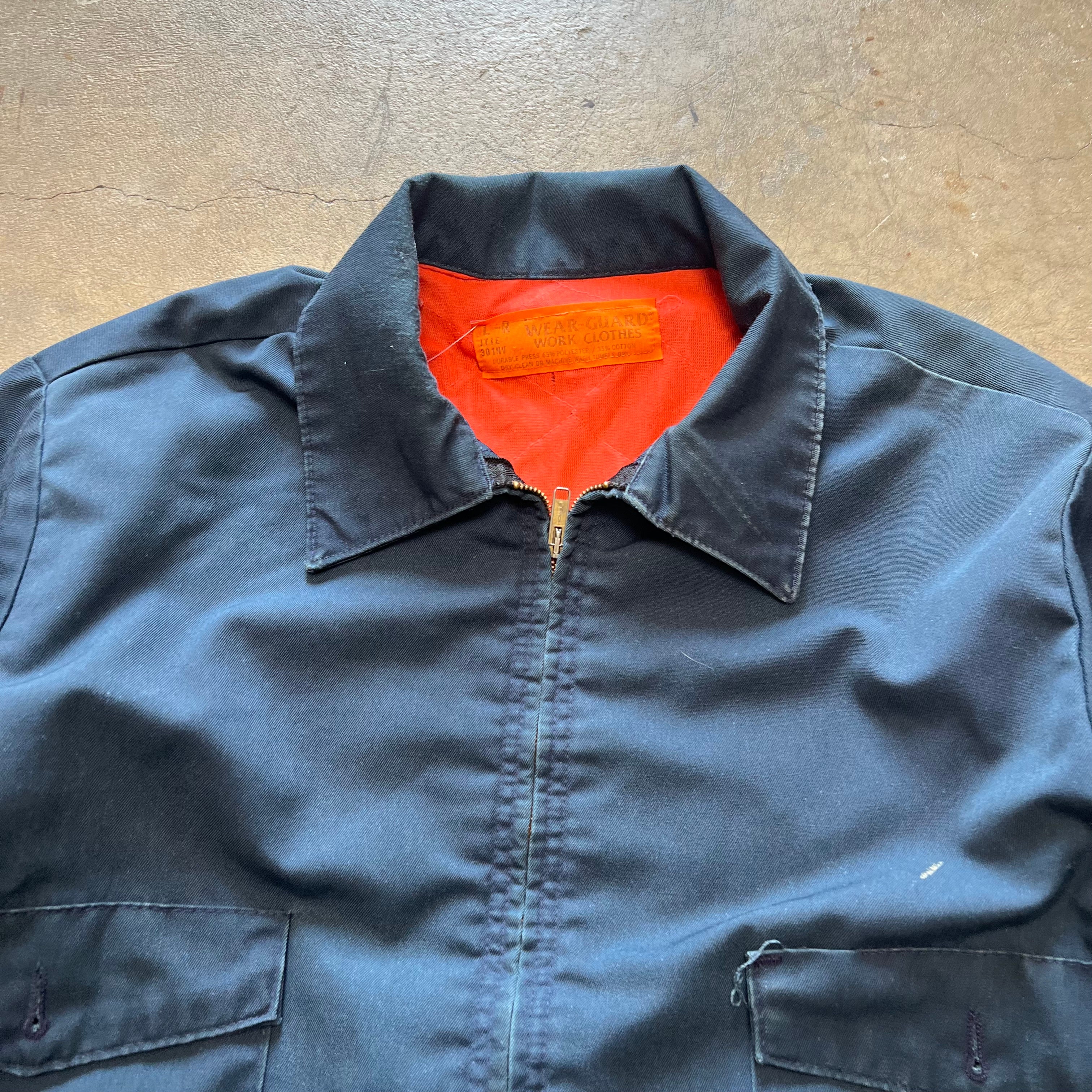 size large - Vintage 80's made in USA Workwear ' jacket