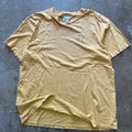 size xl - Vintage ' Thrashed nike yellow ' tee