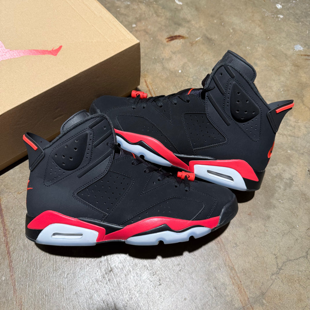 size 11 - Jordan 6 Retro ' Infrared Salesman '