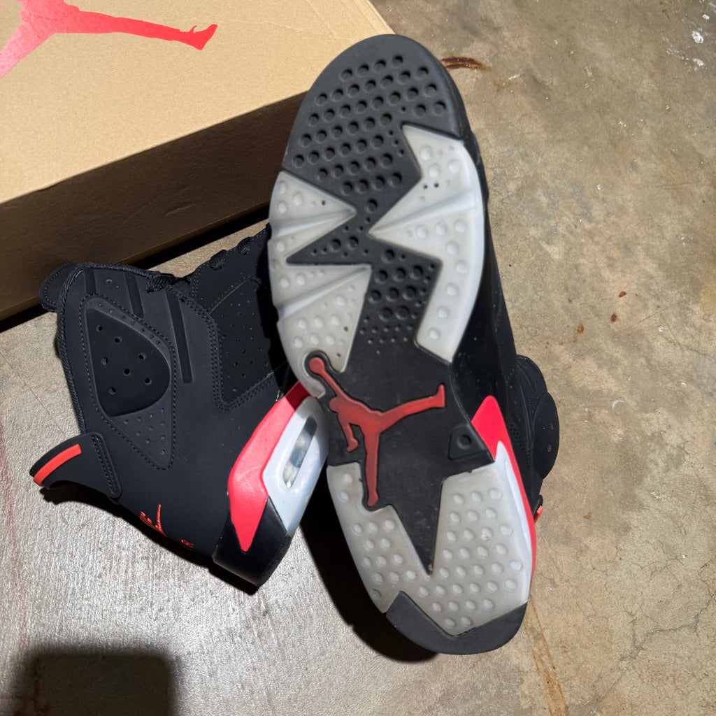 size 11 - Jordan 6 Retro ' Infrared Salesman '