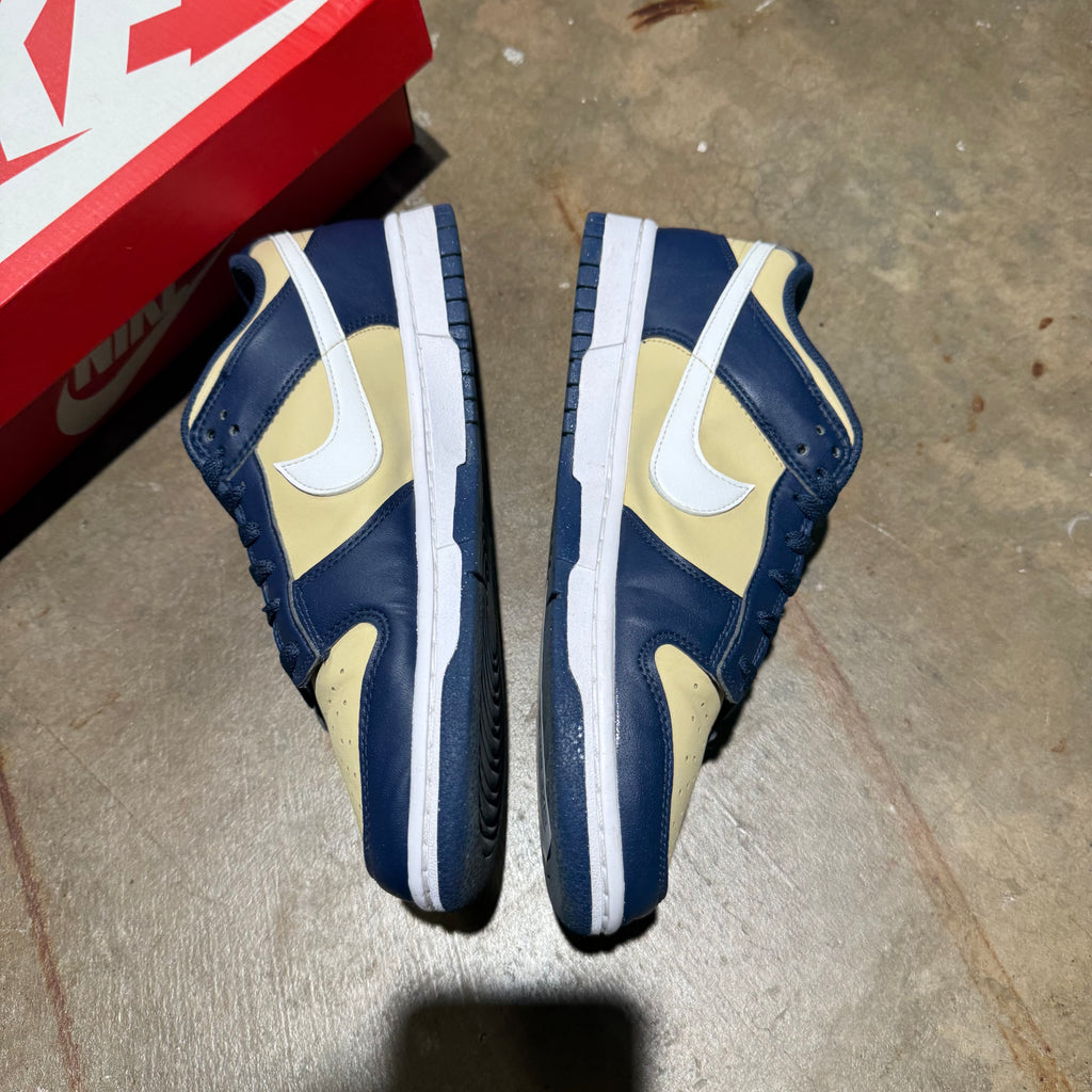 size 8m - Dunk low Next Nature ' Midnight Navy Gold '