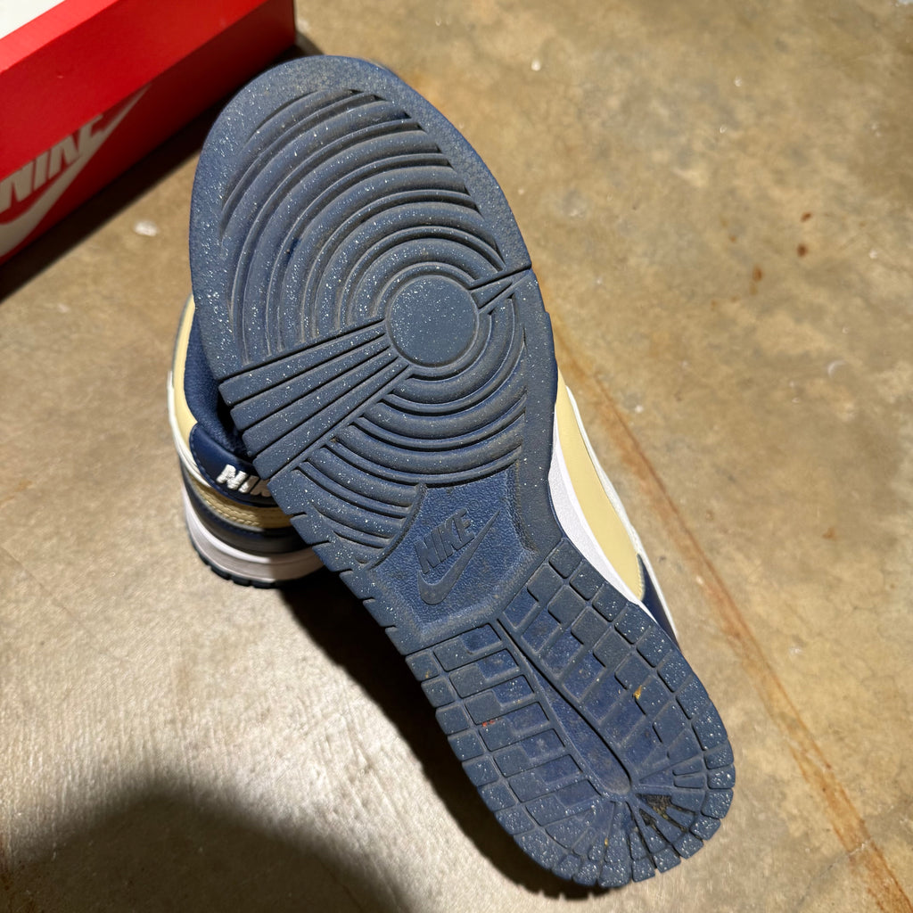 size 8m - Dunk low Next Nature ' Midnight Navy Gold '