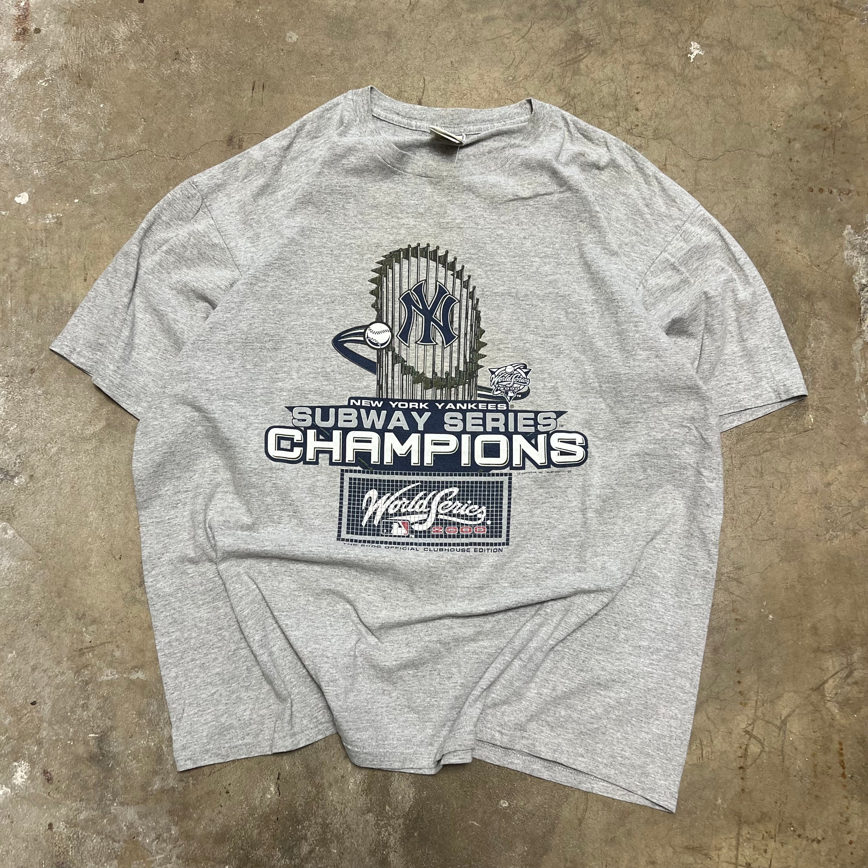 size xxl - Vintage ' New York Yankees Subway Series Champions ' tee