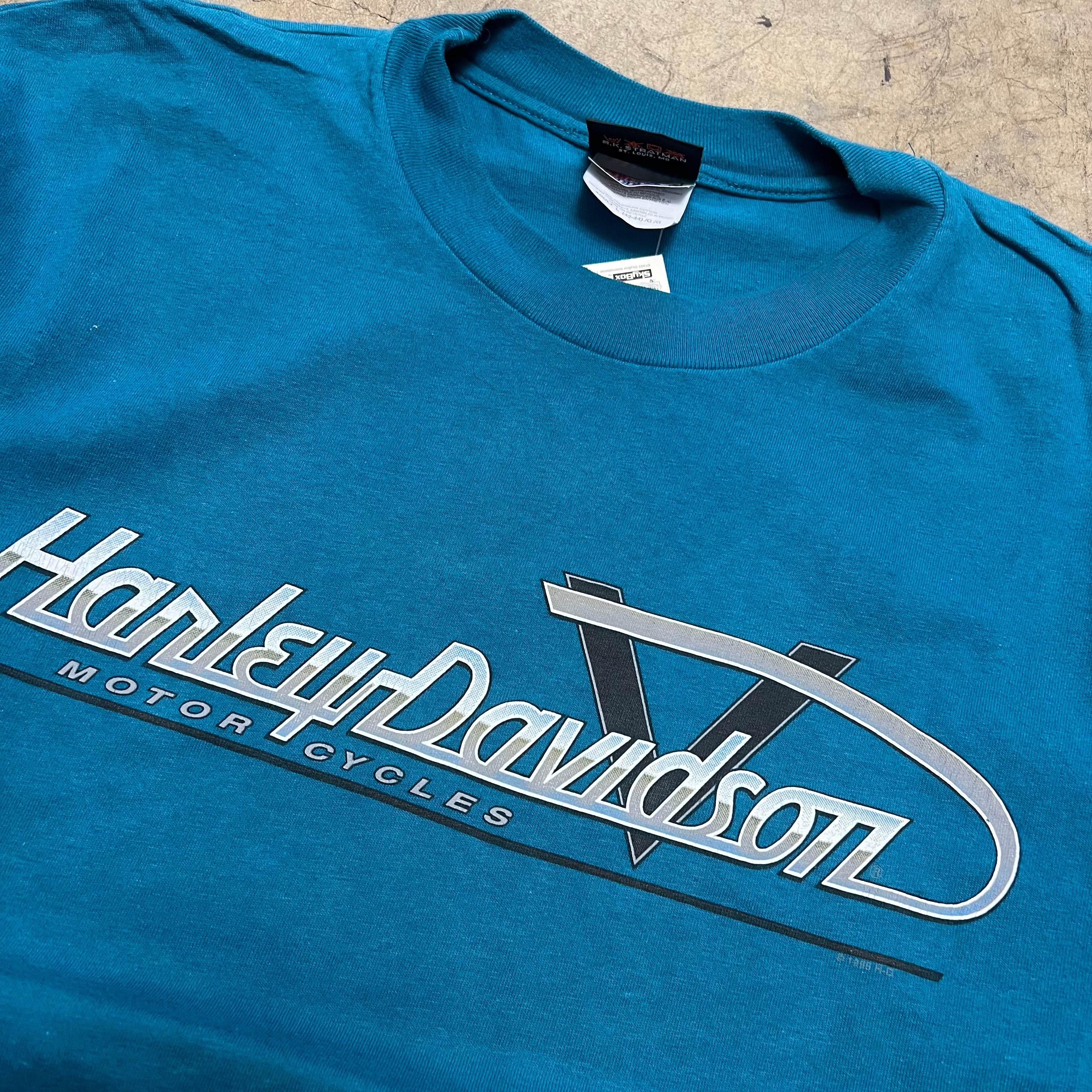 size large - Vintage ' Harley Davidson O Tooles ' tee
