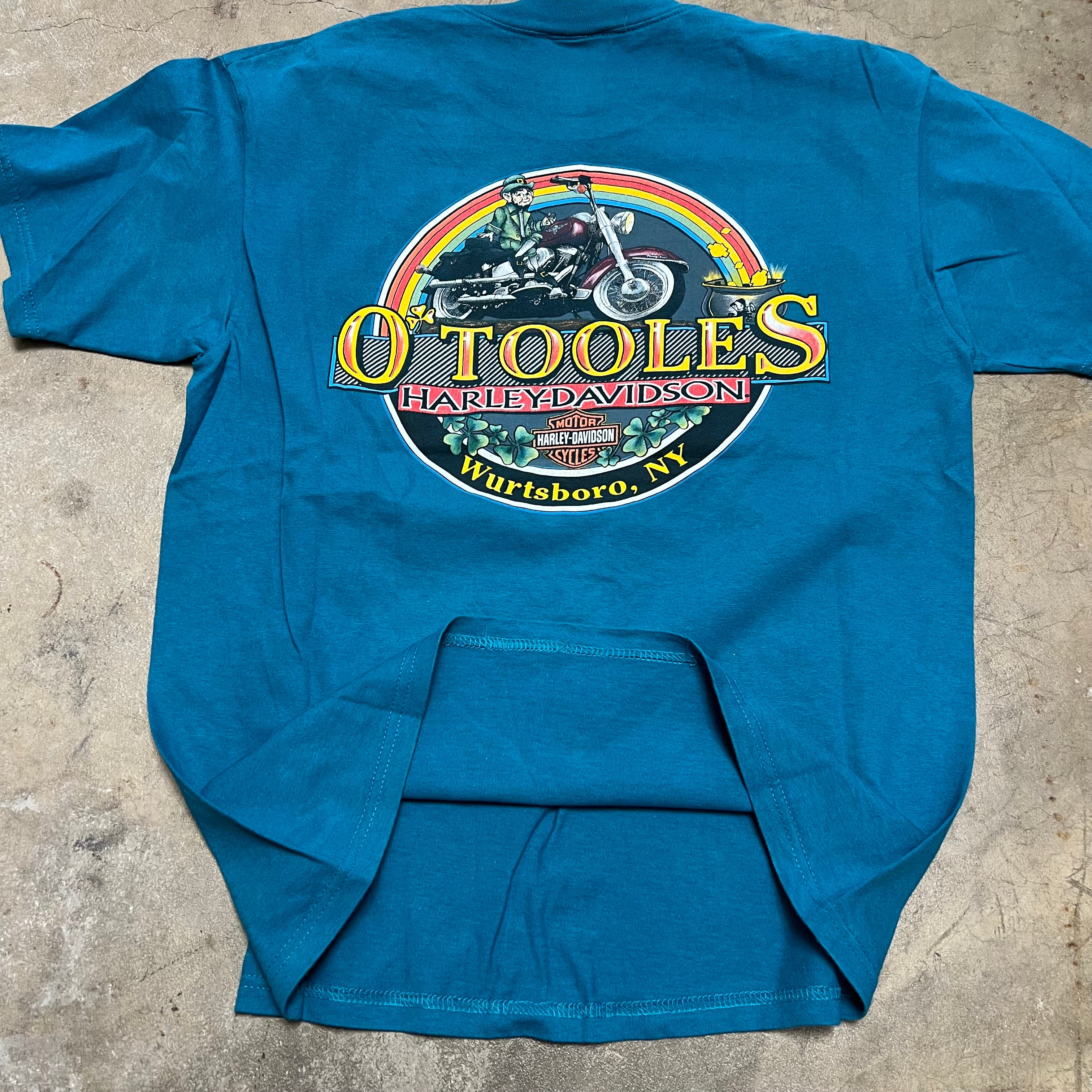 size large - Vintage ' Harley Davidson O Tooles ' tee