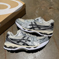 size 10.5 - Asics Gel - Kayano 14 ' Cream Black Metallic Plum '